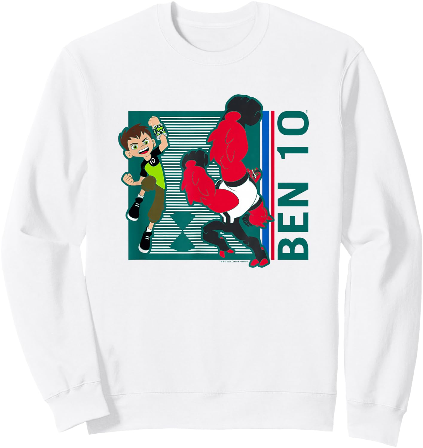 Ben 10 Ben 10 Sweatshirt - Sweatshirt | White
