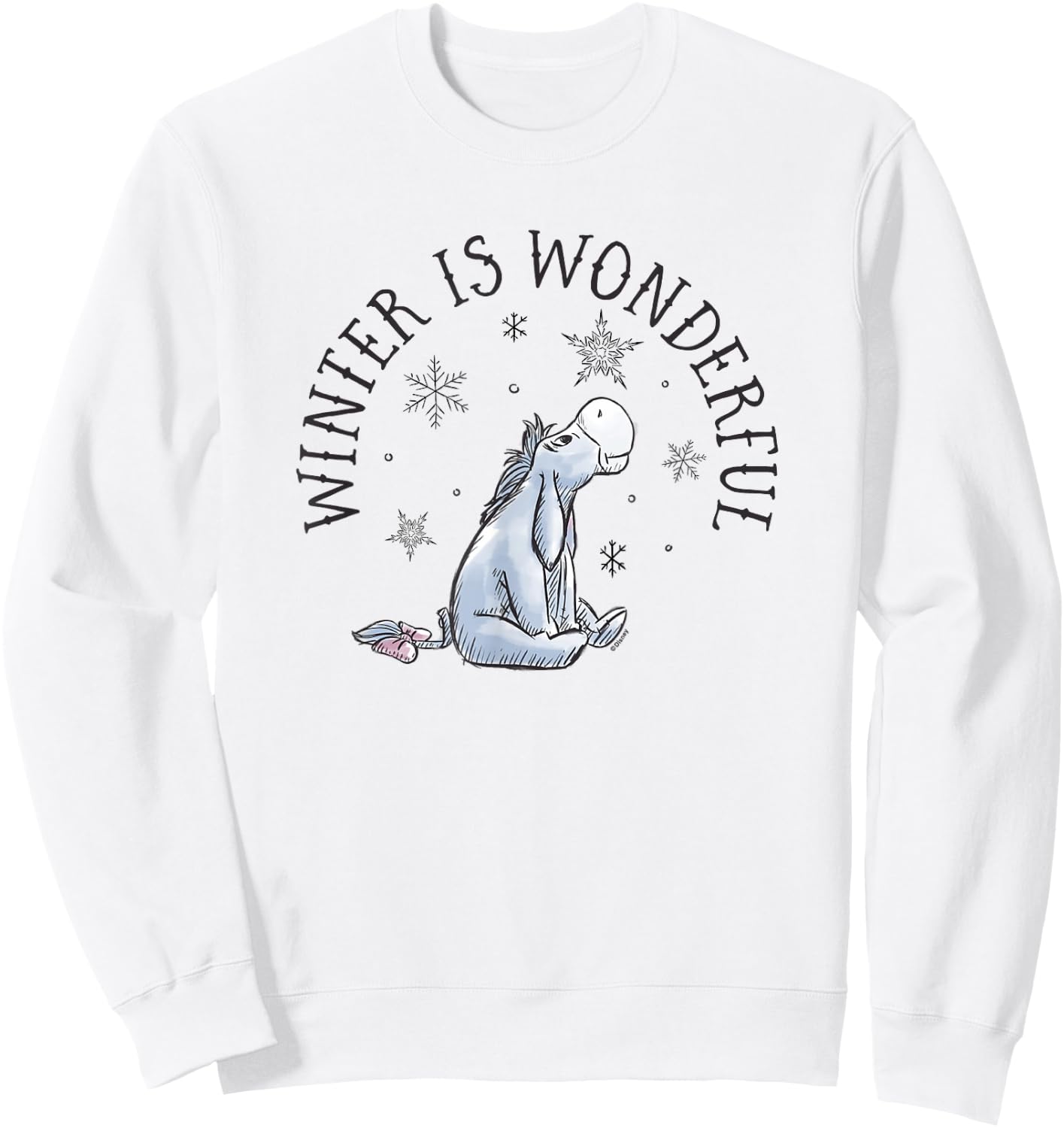 Eeyore - Winter Is Wonderful Sweatshirt - Sweatshirt | White