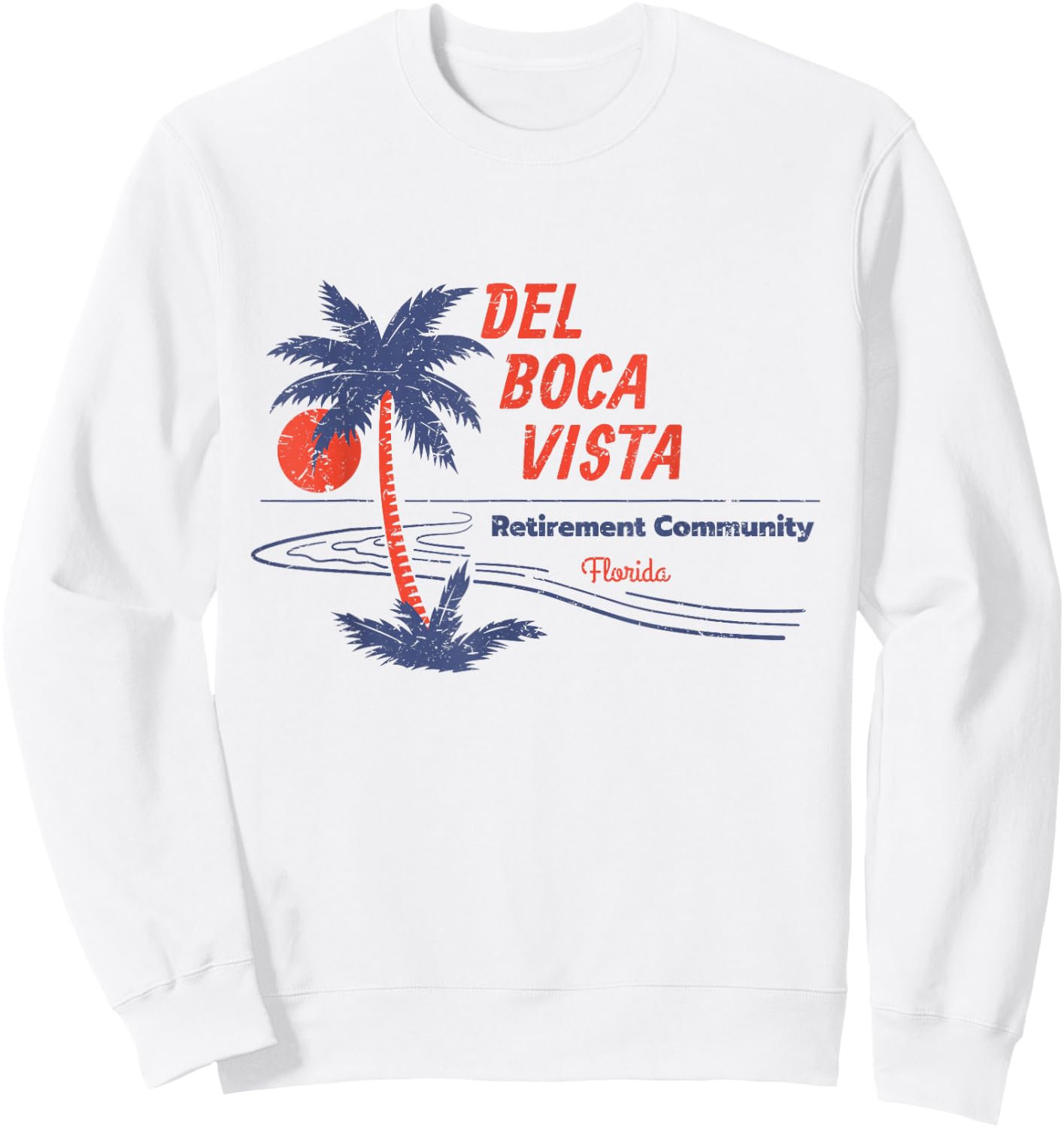 TerraShirts: Del Boca Vista Sweatshirt - Sweatshirt | White