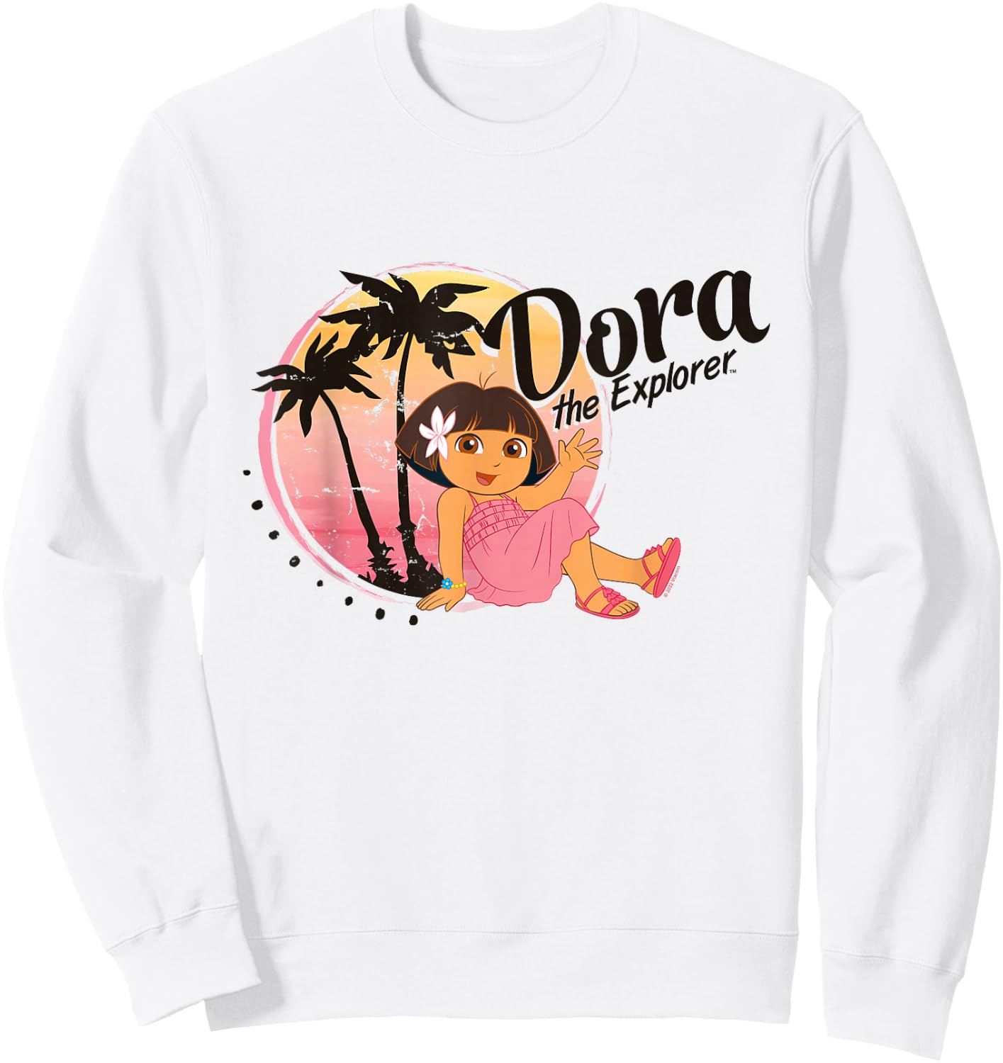 Dora the Explorer Tropical Breezes Sweatshirt - Sweatshirt | White