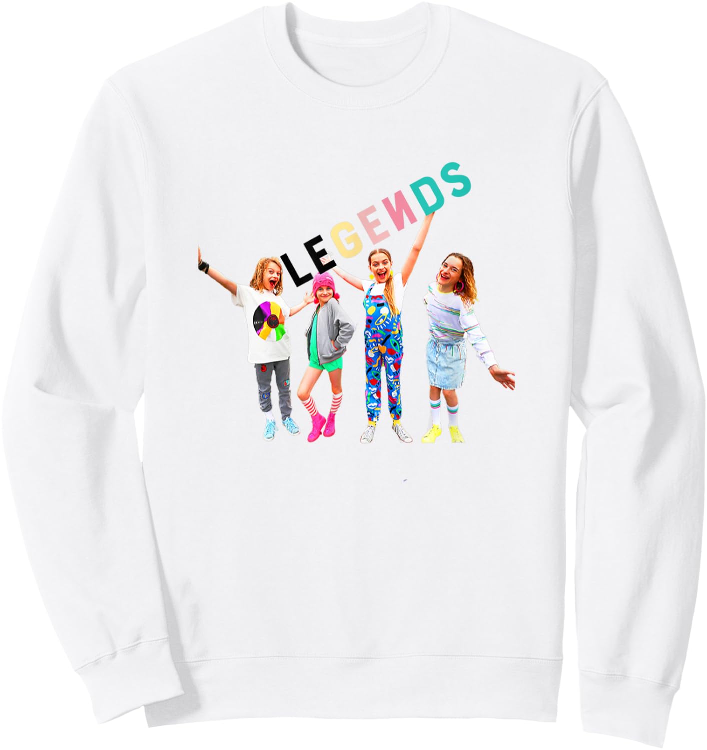 Norris Nuts Merch Legends The Norris Nuts Sweatshirt - Sweatshirt | White