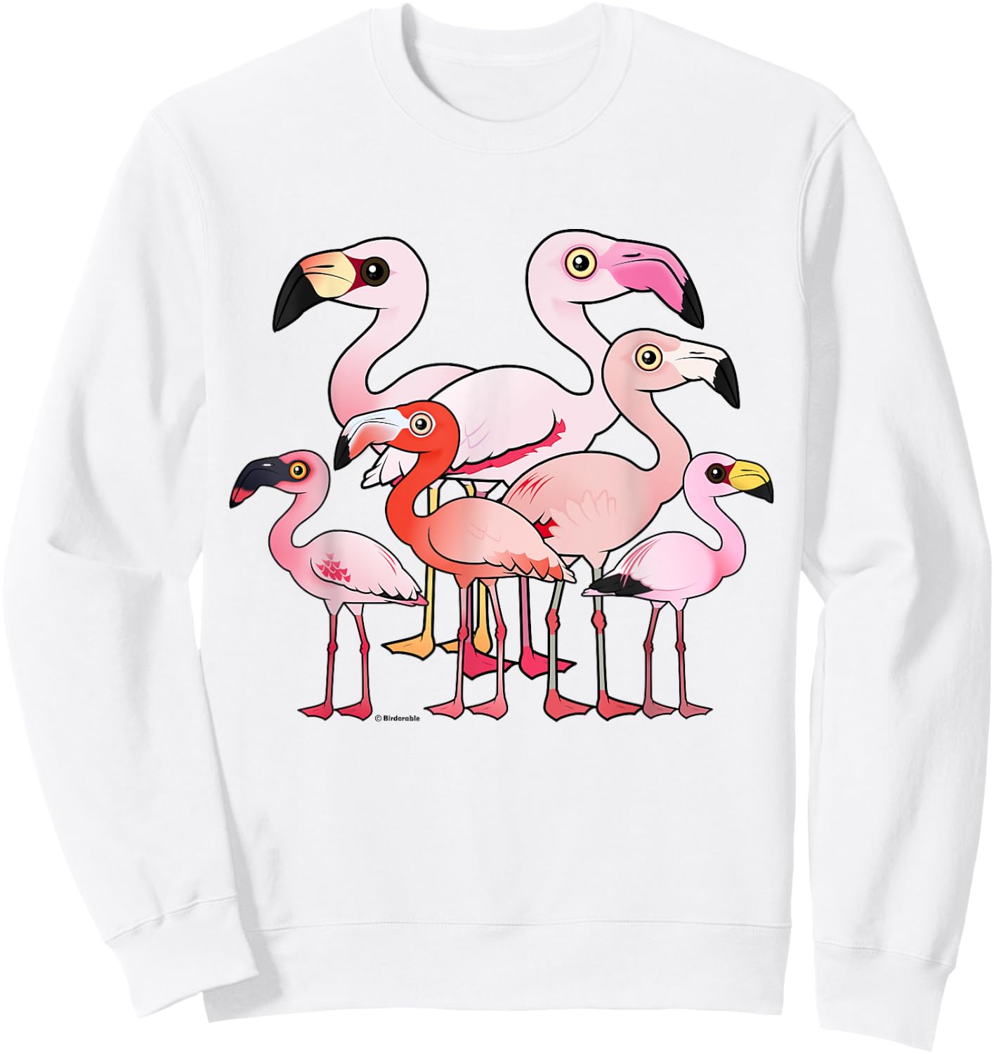 Birdorable Flamboyance Sweatshirt - Sweatshirt | White