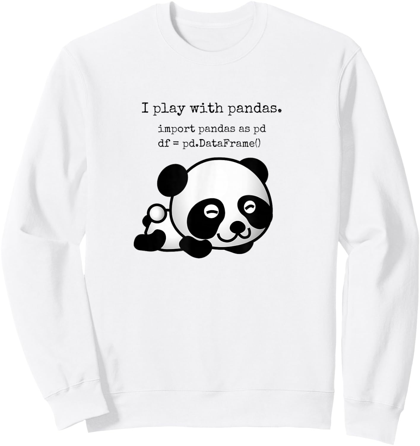 Funny Python Programming Gift computer programmers Sweatshirt - Sweatshirt | White