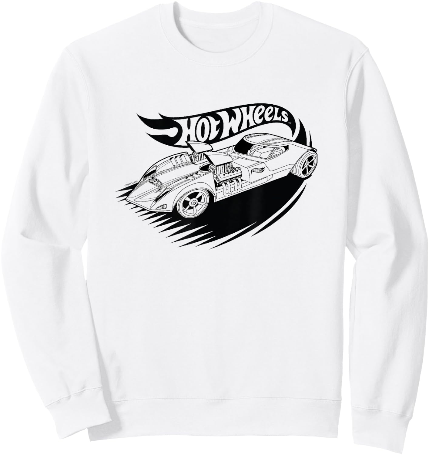 Hot Wheels - Twin Mill Sweatshirt - Sweatshirt | White