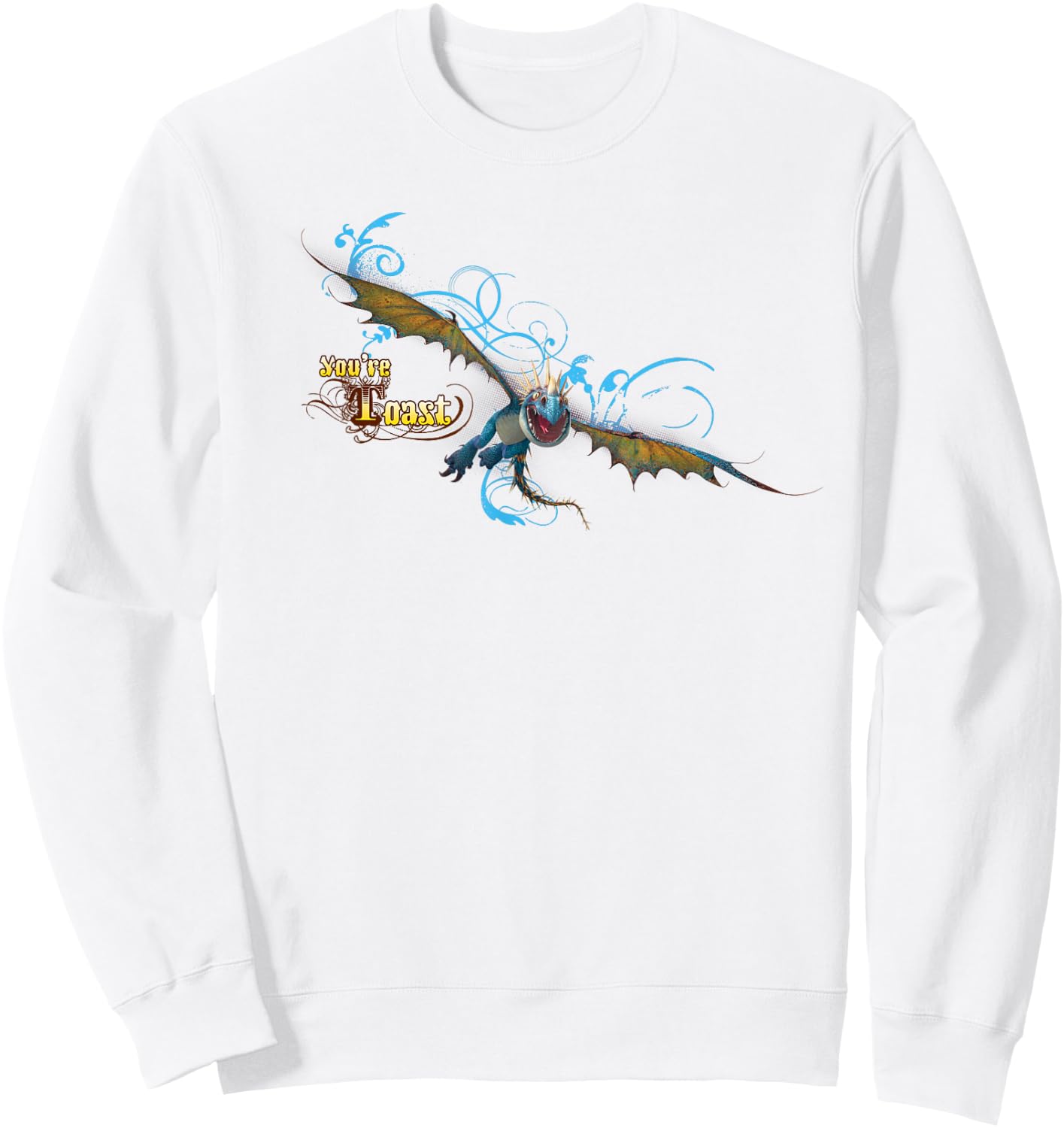 DreamWorks' Dragons: You're Toast! Nadder Sweatshirt - Sweatshirt | White