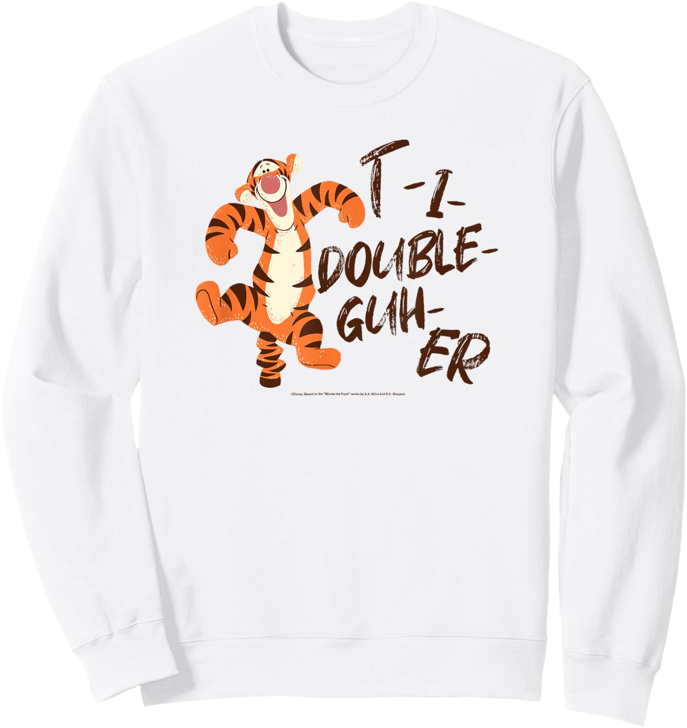 Disney Winnie The Pooh Lunar New Year Tigger Bounce Sweatshirt - Sweatshirt | White