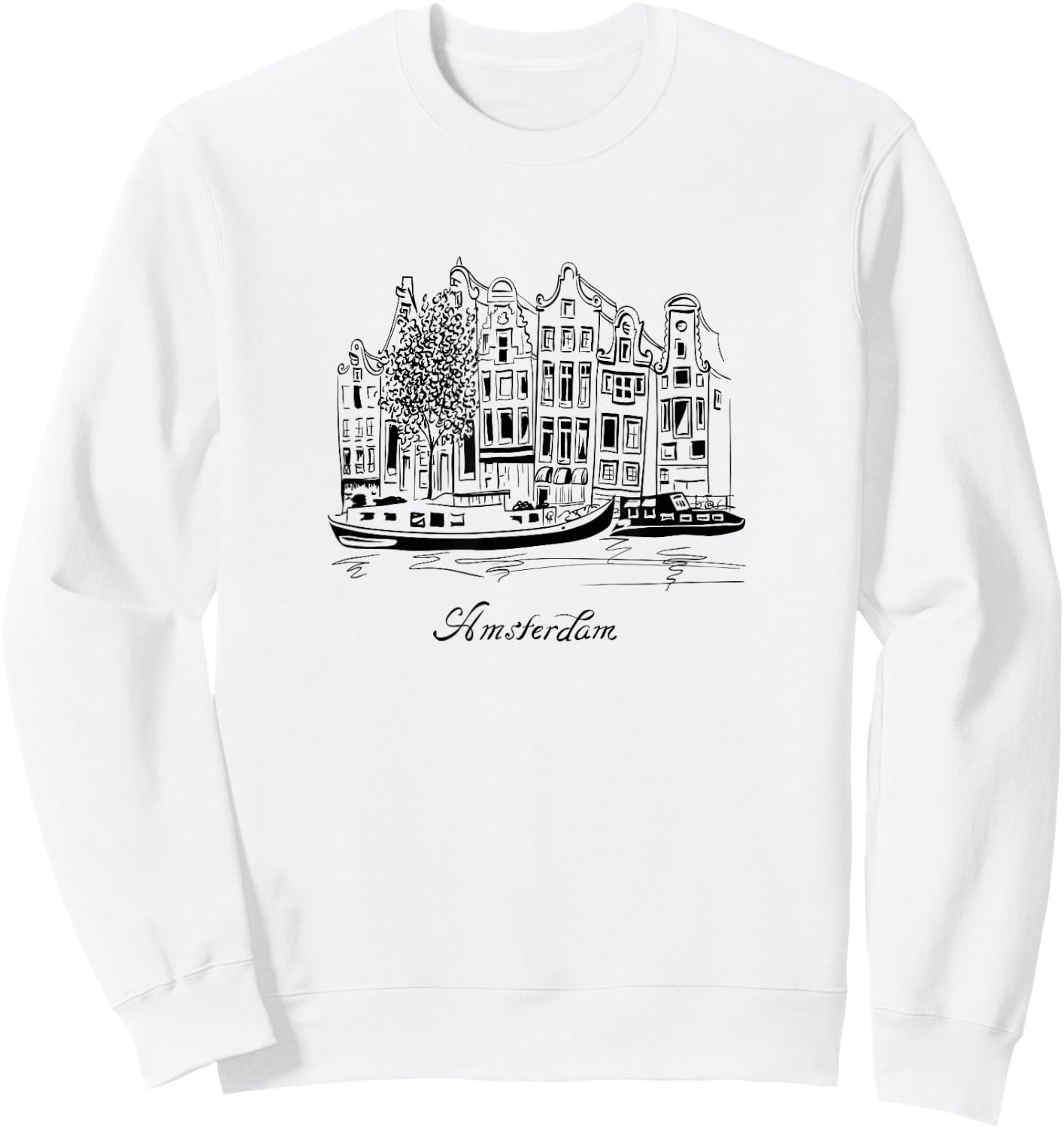 Amsterdam Sweatshirt - Sweatshirt | White