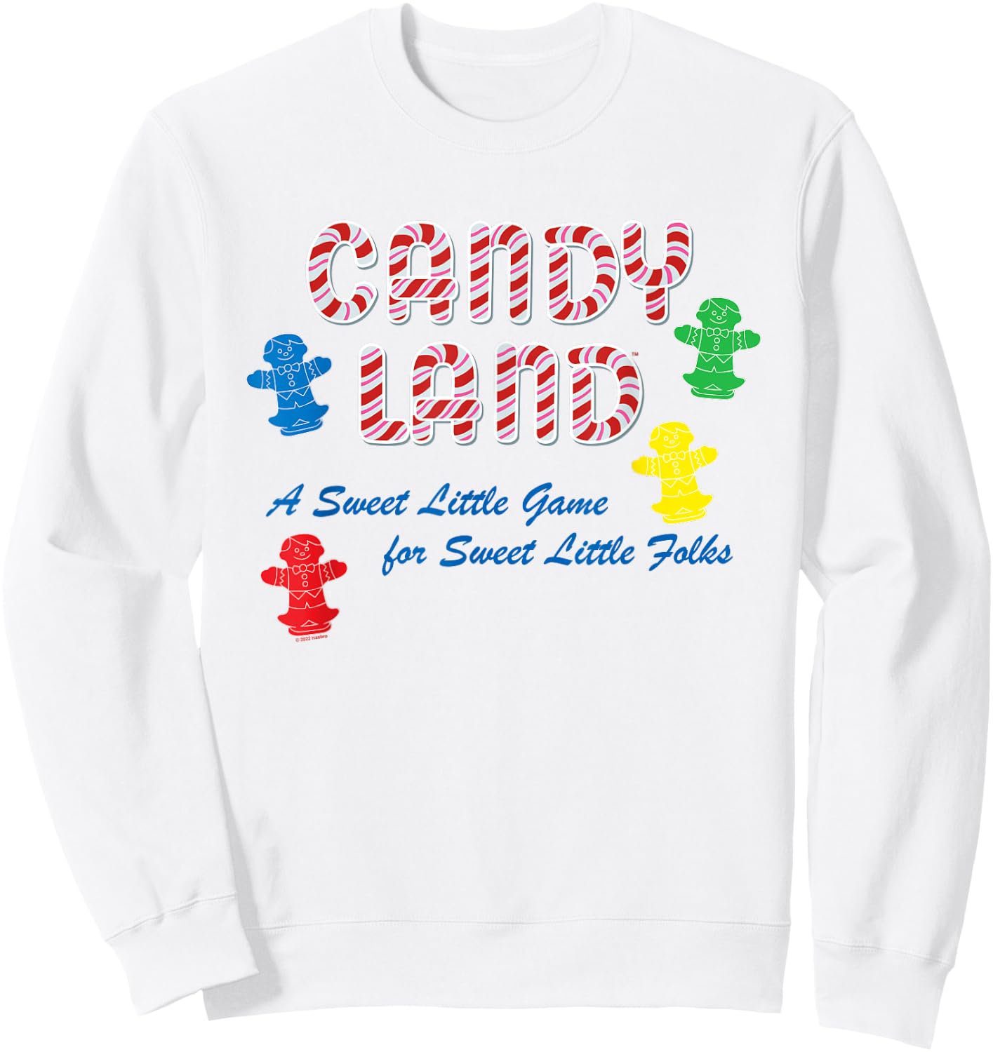 Candy Land A Sweet Little Game Sweatshirt - Sweatshirt | White