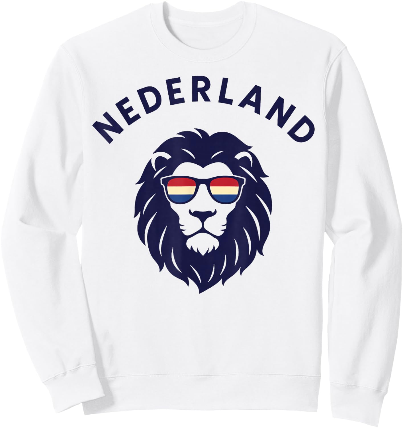 Classic Holland Orange Nederland Lion, Retro Netherlands Sweatshirt - Sweatshirt | White