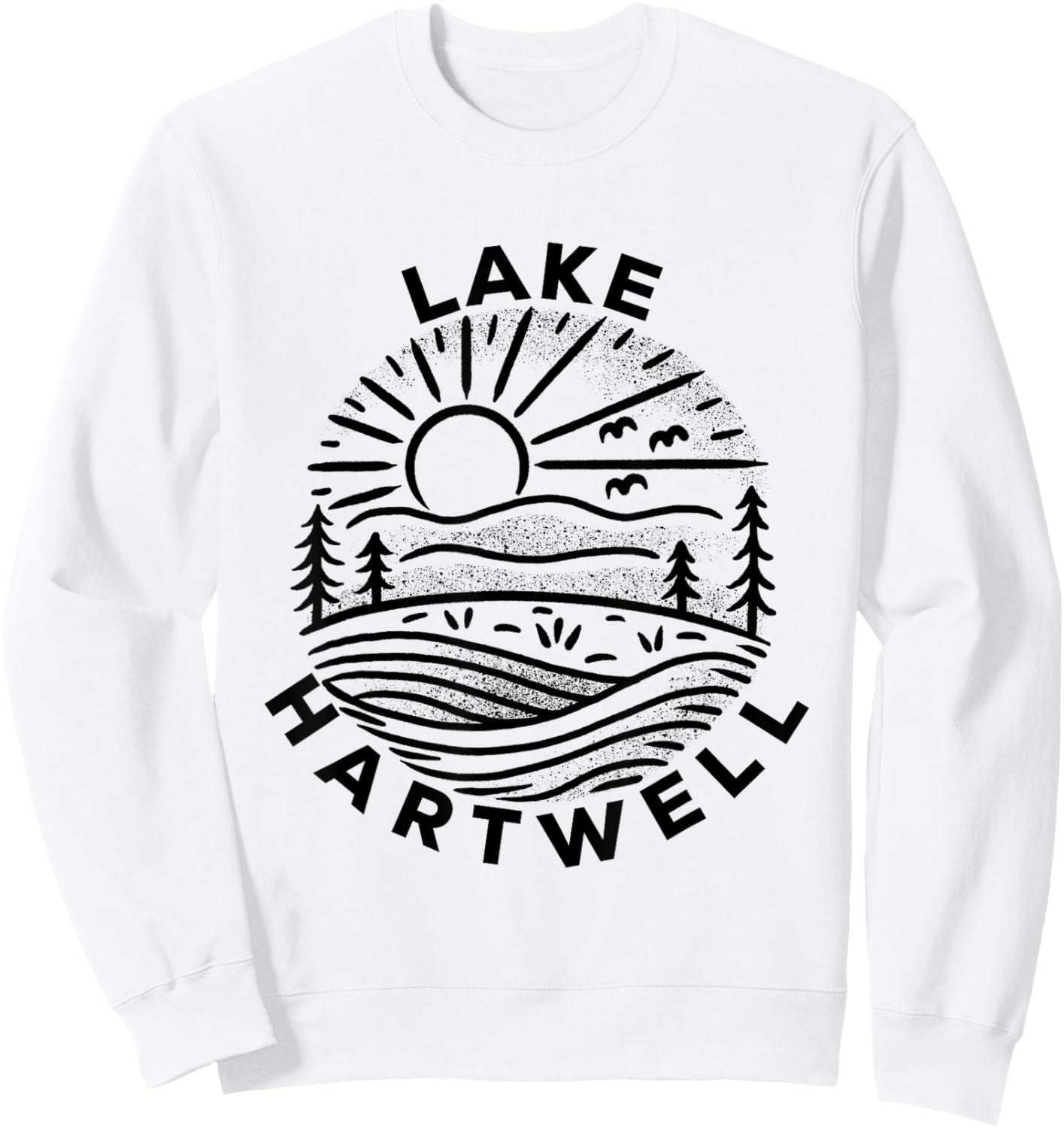Lake Hartwell Sweatshirt - Sweatshirt | White