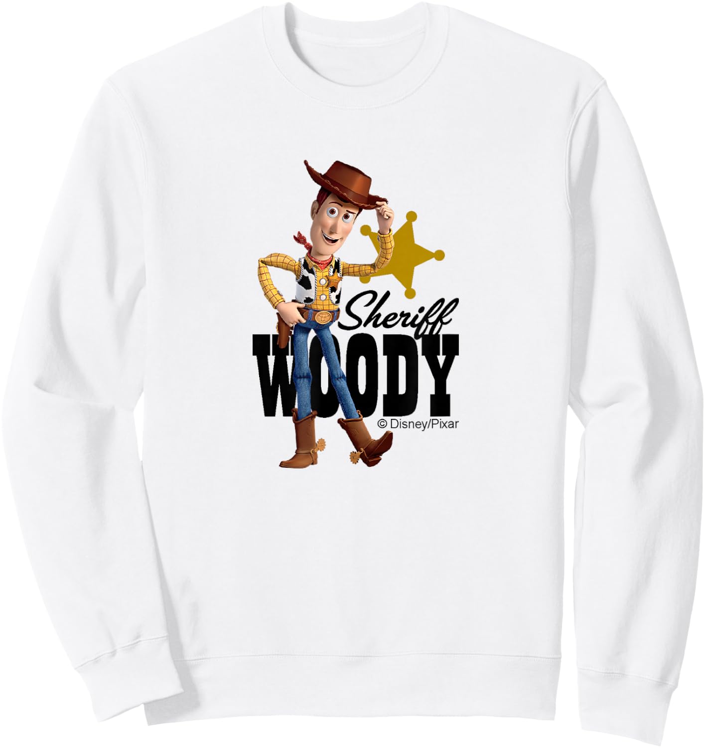 Toy Story - Sheriff Woody Sweatshirt - Sweatshirt | White