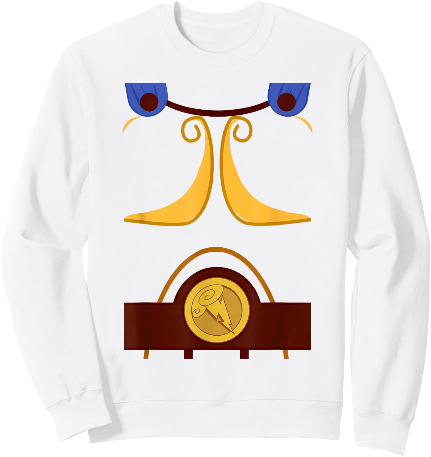 Disney Hercules Costume Chest Sweatshirt - Sweatshirt | White