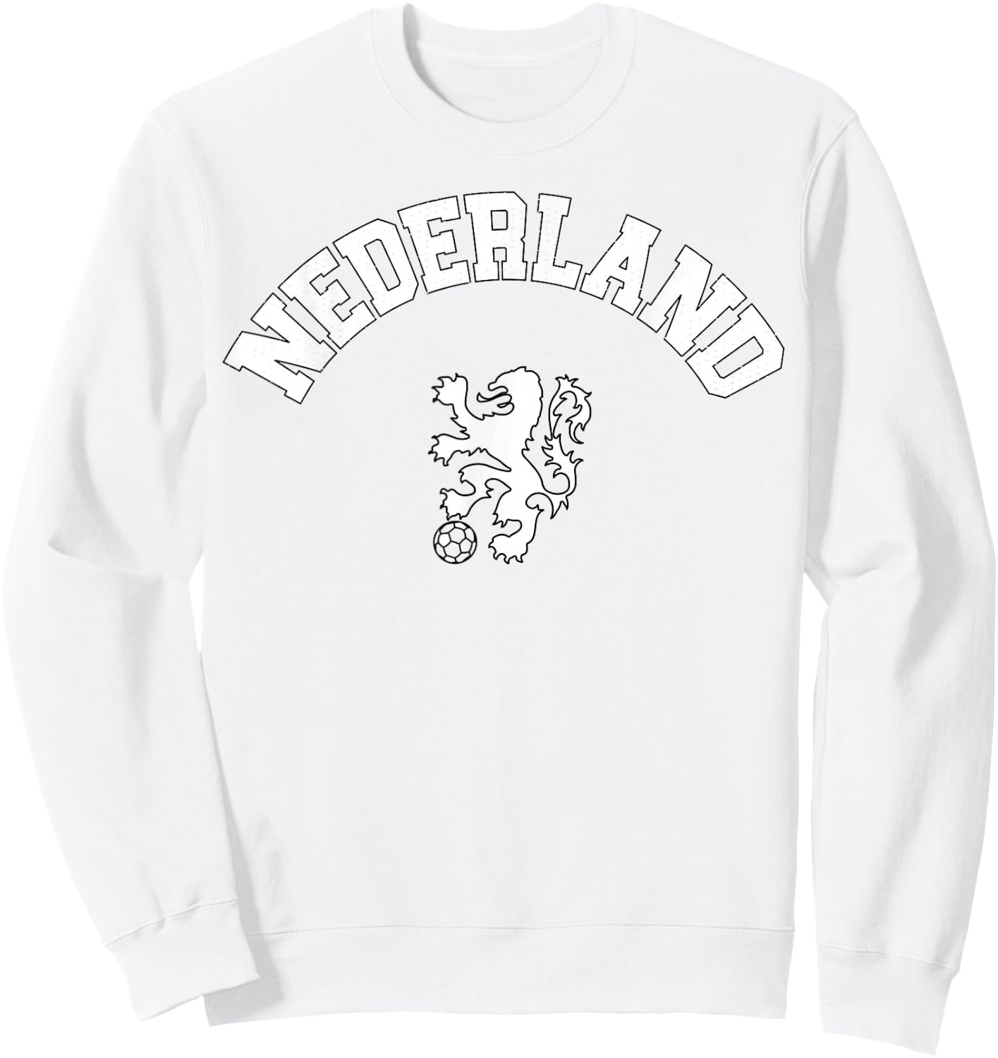 Nederland Flag Shirt Holland Dutch Pride Netherlands Orange Sweatshirt - Sweatshirt | White