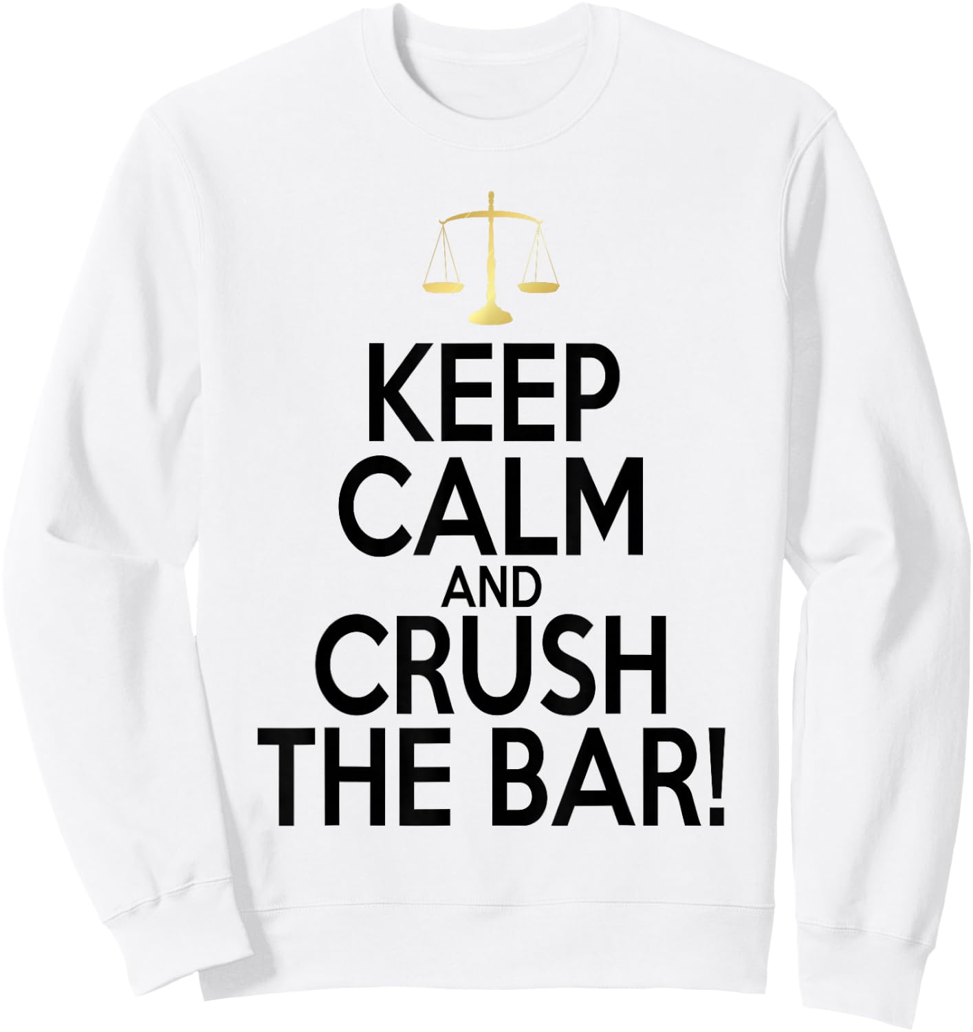 Bar Exam Shirt Law School Graduation Outfit Lawyer Sweatshirt - Sweatshirt | White
