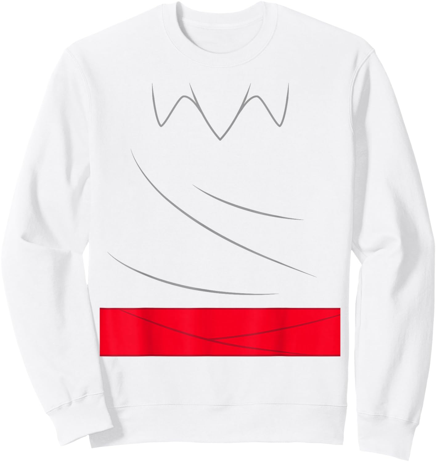 Disney The Little Mermaid Prince Charming Costume Sweatshirt - Sweatshirt | White