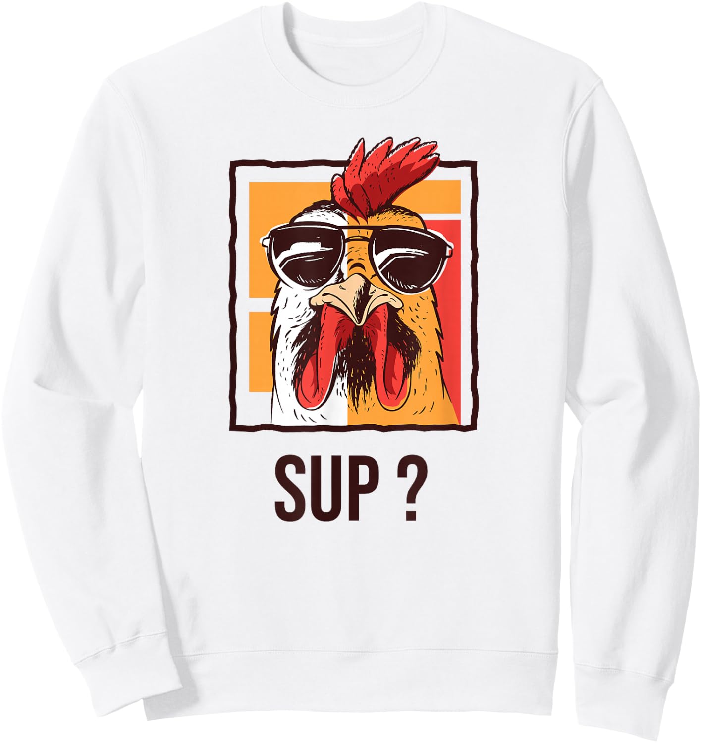 Cute Chicken Lover Gardening Farmer Henhouse Coop Chicken Sweatshirt - Sweatshirt | White