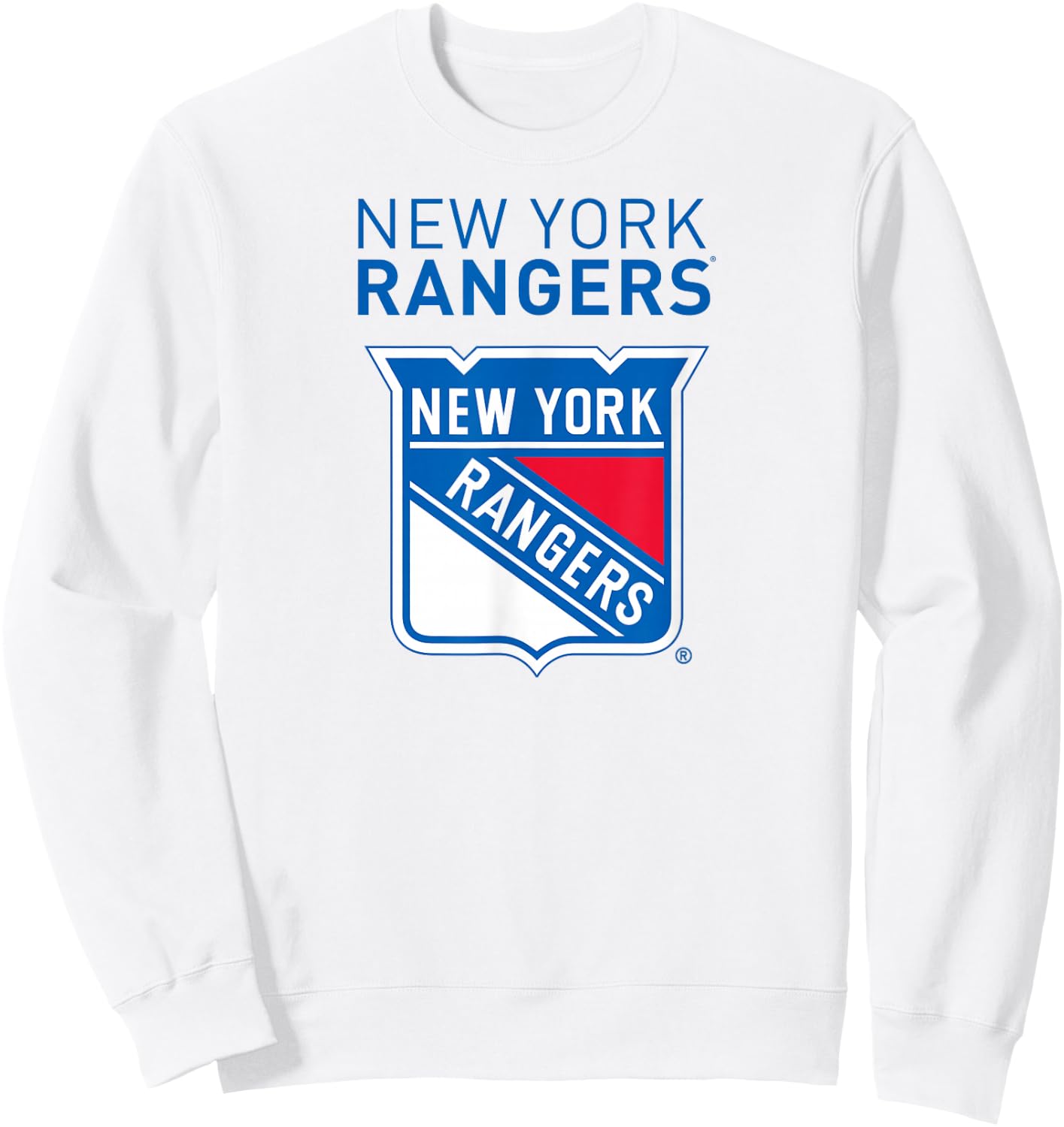 New York Rangers Power Play Gray Officially Licensed Sweatshirt - Sweatshirt | White