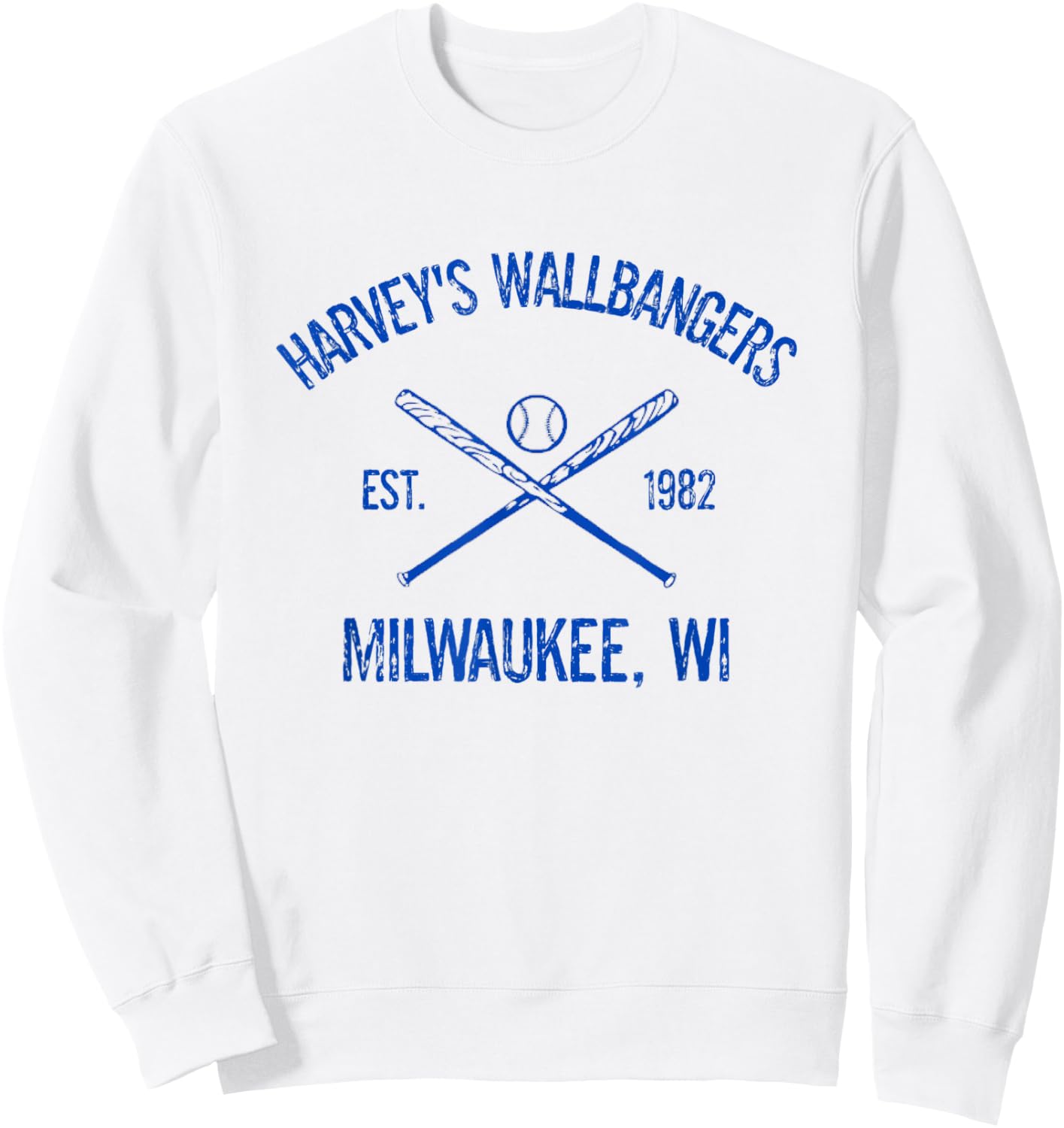 Milwaukee Baseball Harvey’s Wallbangers Sweatshirt - Sweatshirt | White