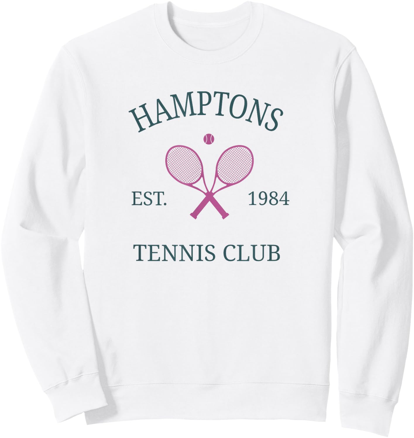 Hamptons Athletics California Tennis Club Racquet Prep Sweatshirt - Sweatshirt | White