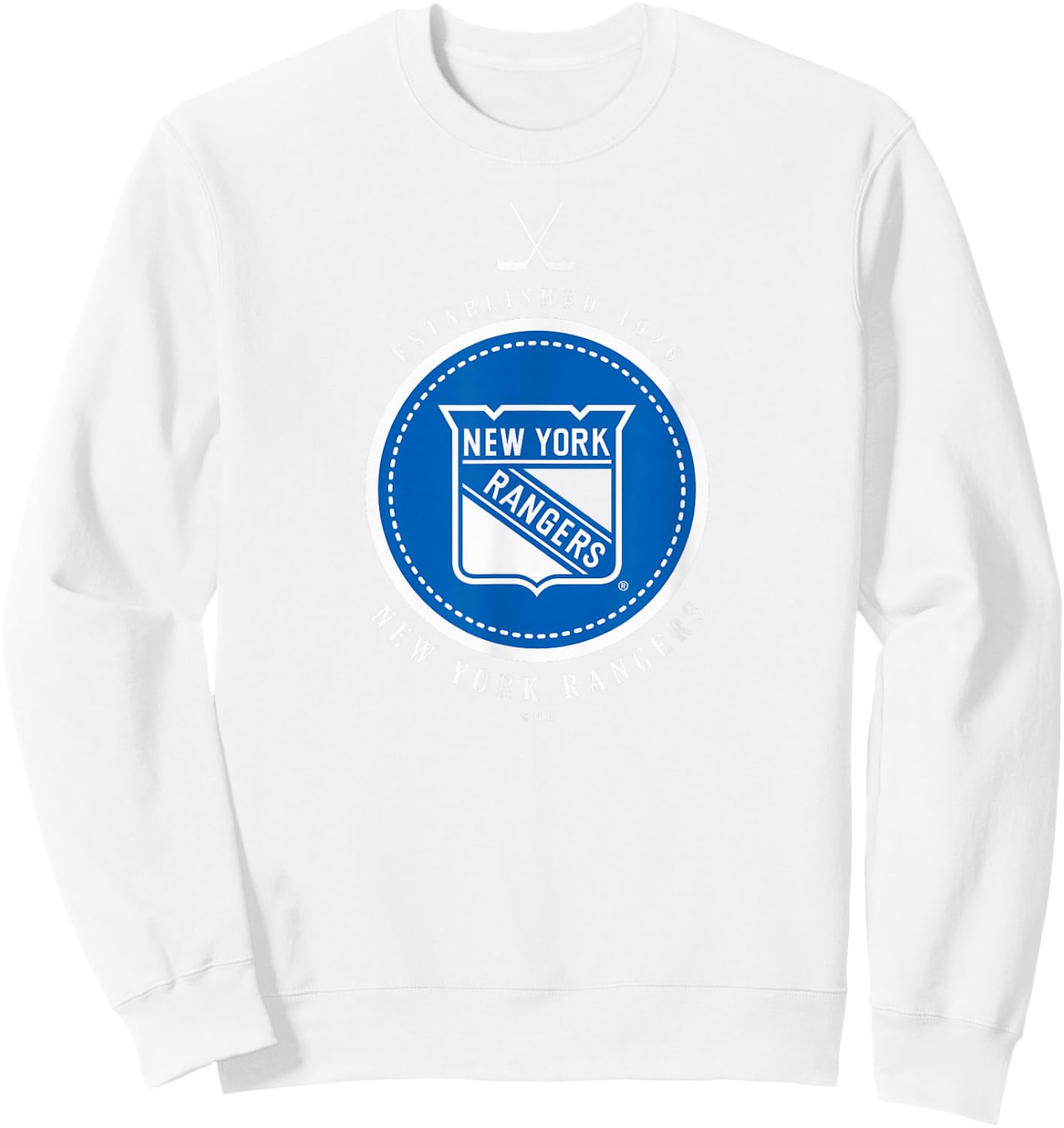 New York Rangers Est 1926 Red Officially Licensed Sweatshirt - Sweatshirt | White