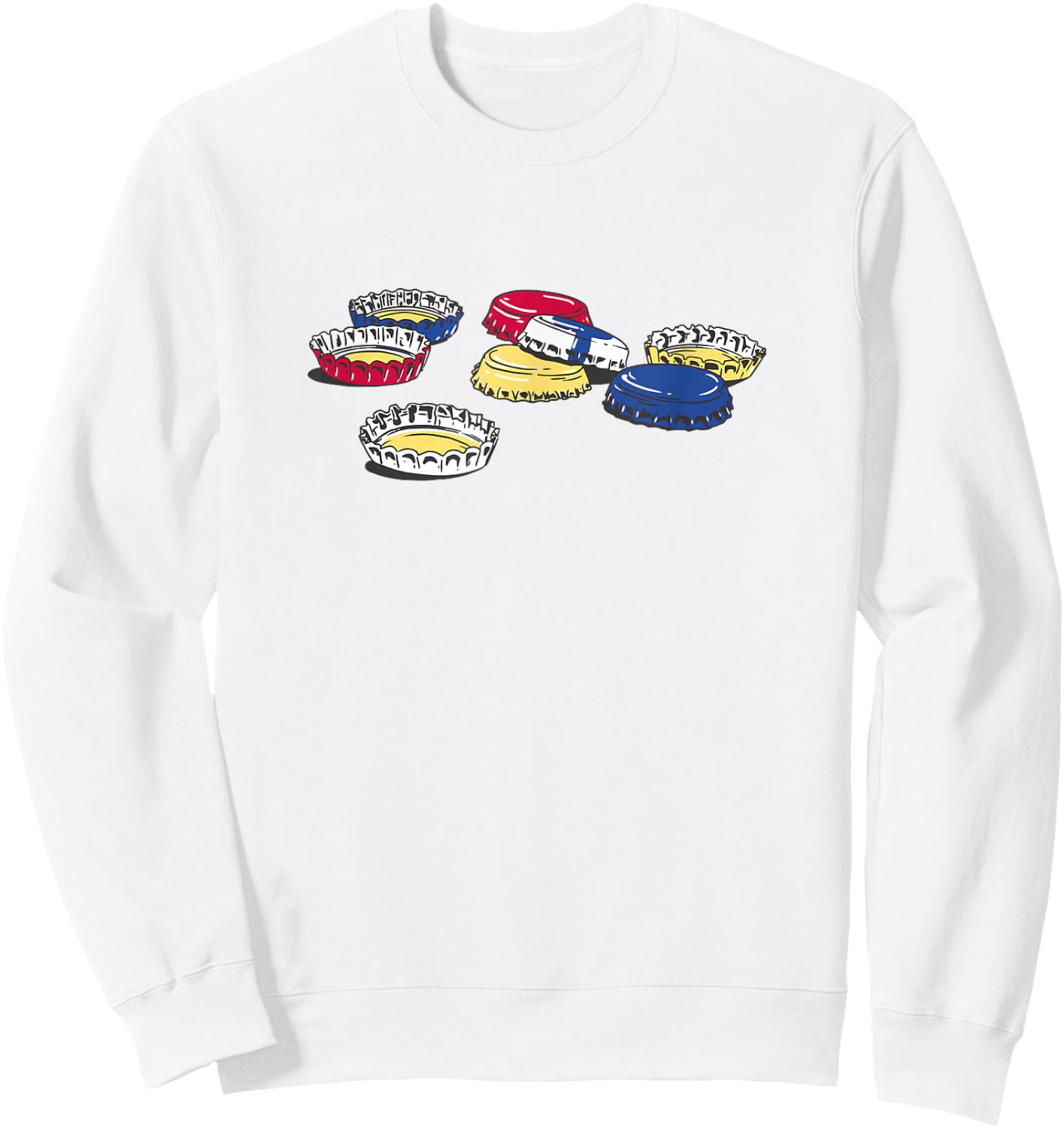 Vintage Bottle Stopper Sweatshirt - Sweatshirt | White