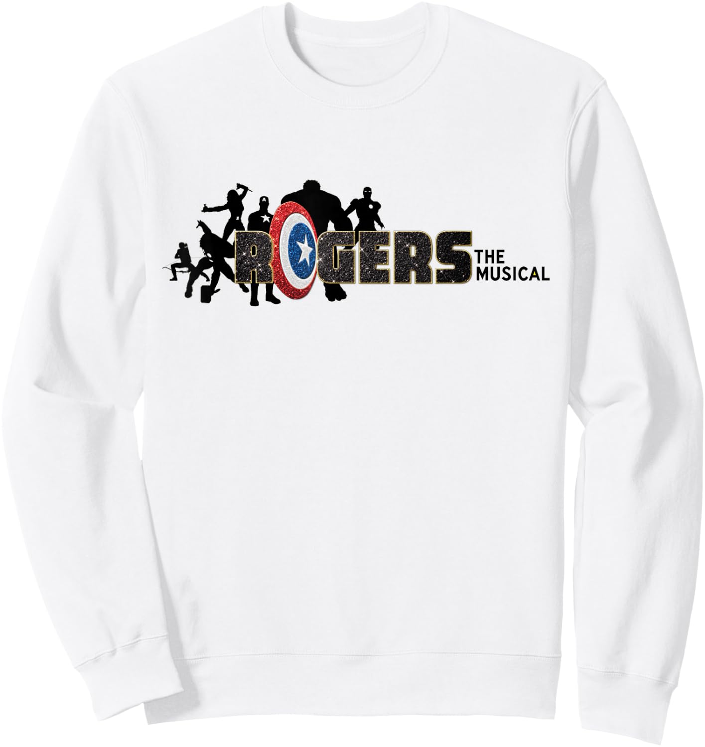 Marvel Hawkeye Rogers The Musical Avengers Sweatshirt - Sweatshirt | White