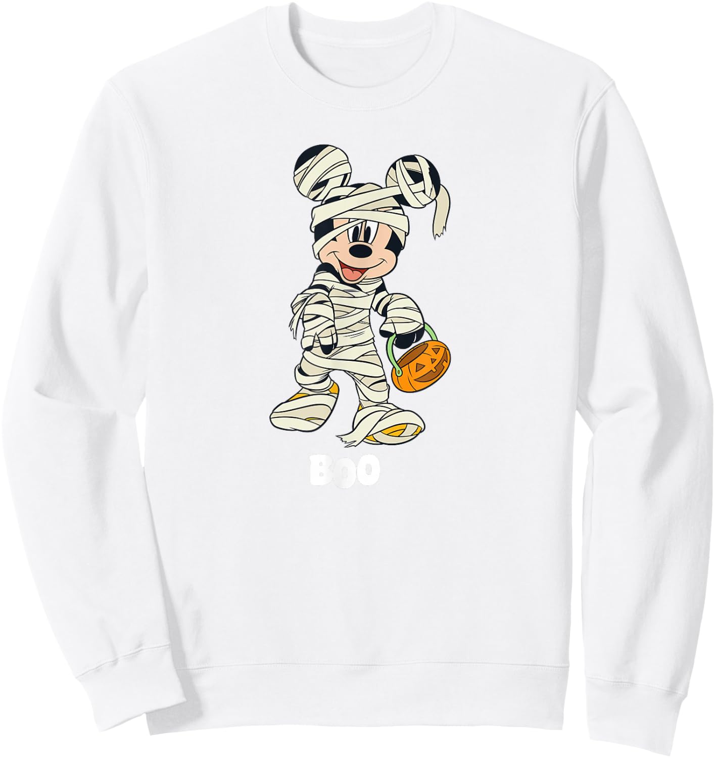 Disney - Halloween Mickey Mummy Sweatshirt - Sweatshirt | White