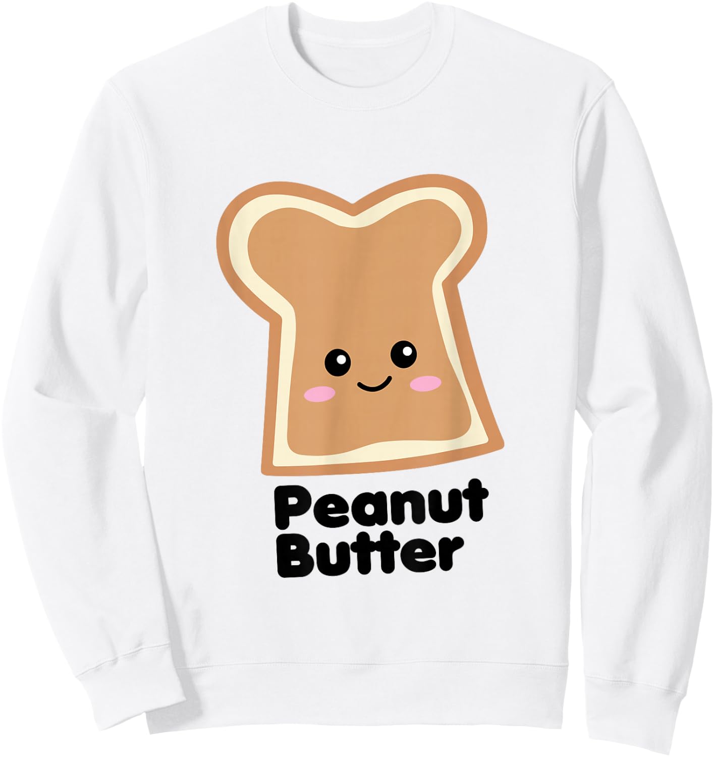 Peanut Butter Girls Halloween Group Costume Sweatshirt - Sweatshirt | White