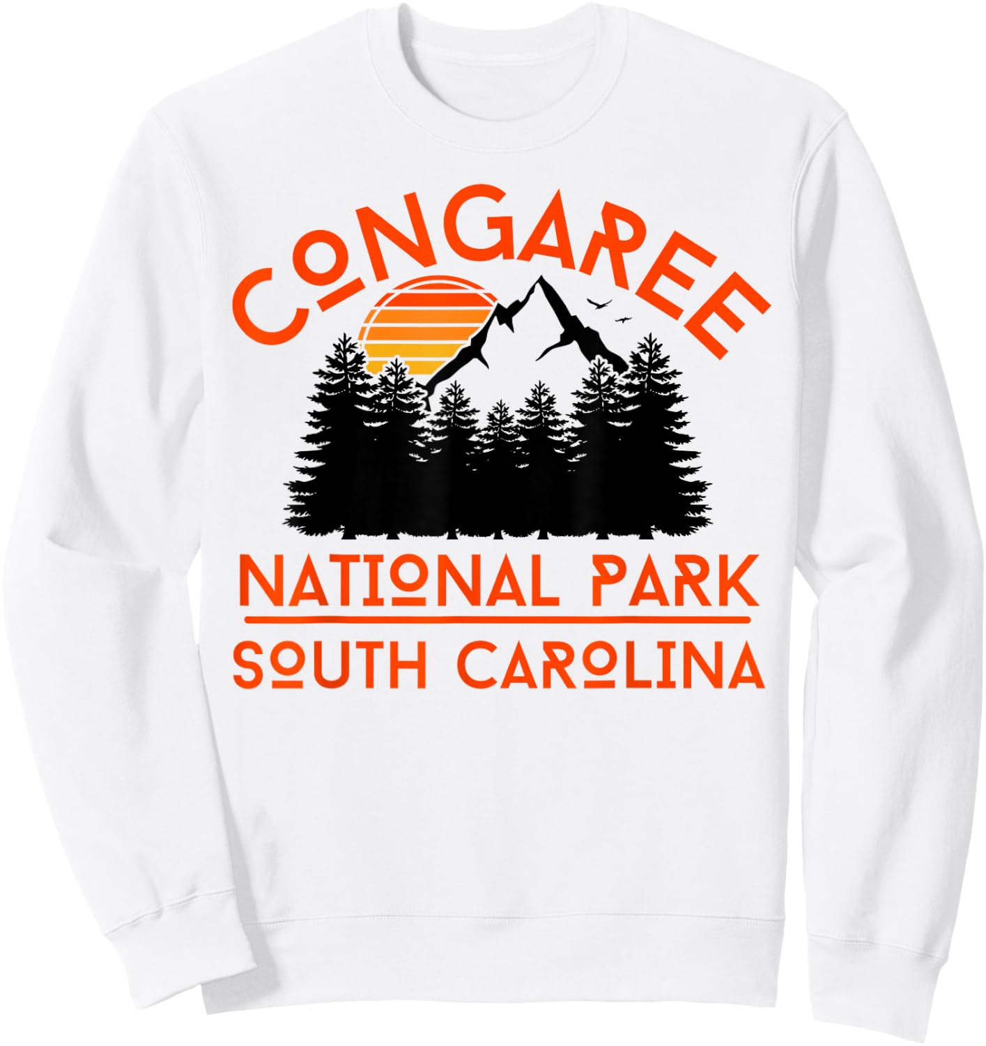 Congaree National Park Sweatshirt - Sweatshirt | White