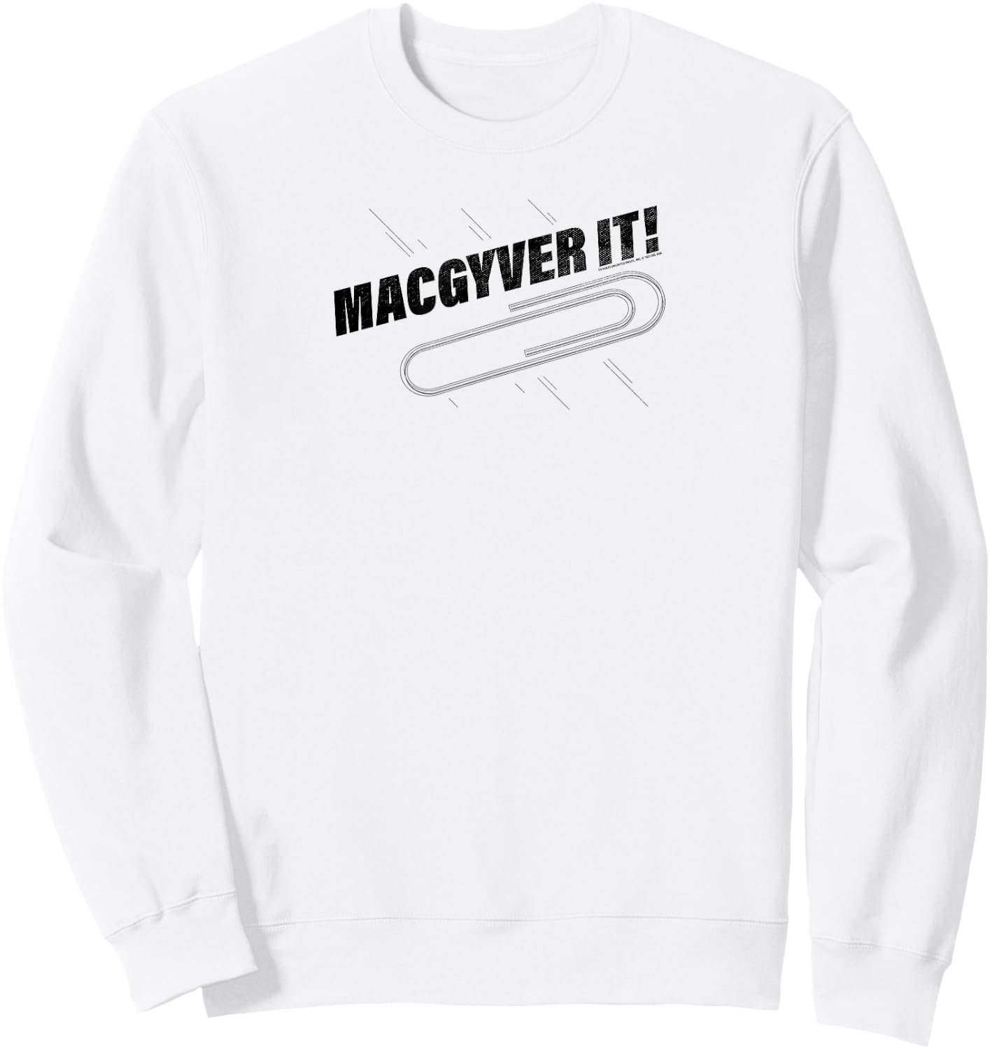 MacGyver MacGyver It Logo Sweatshirt - Sweatshirt | White