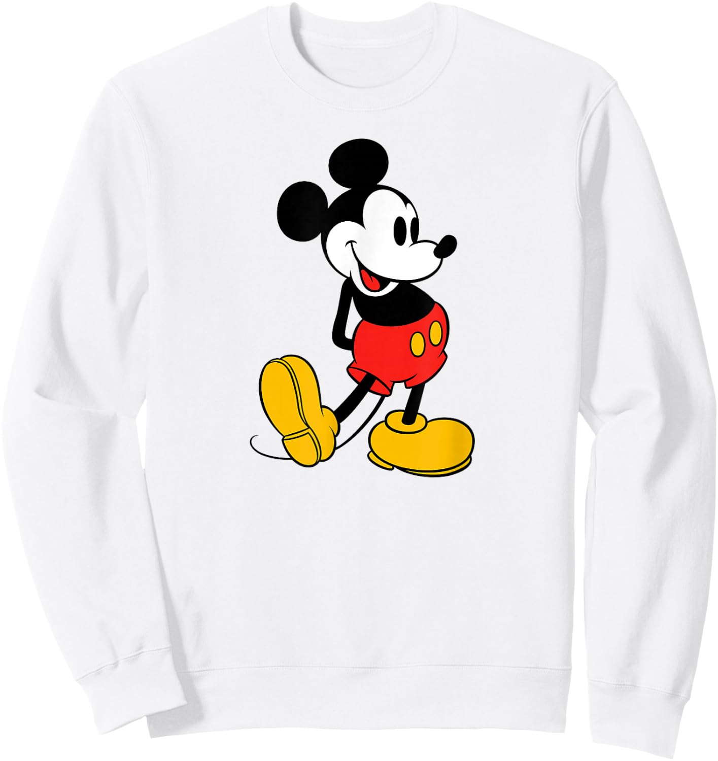 Disney - Classic Mickey Mouse Sweatshirt - Sweatshirt | White