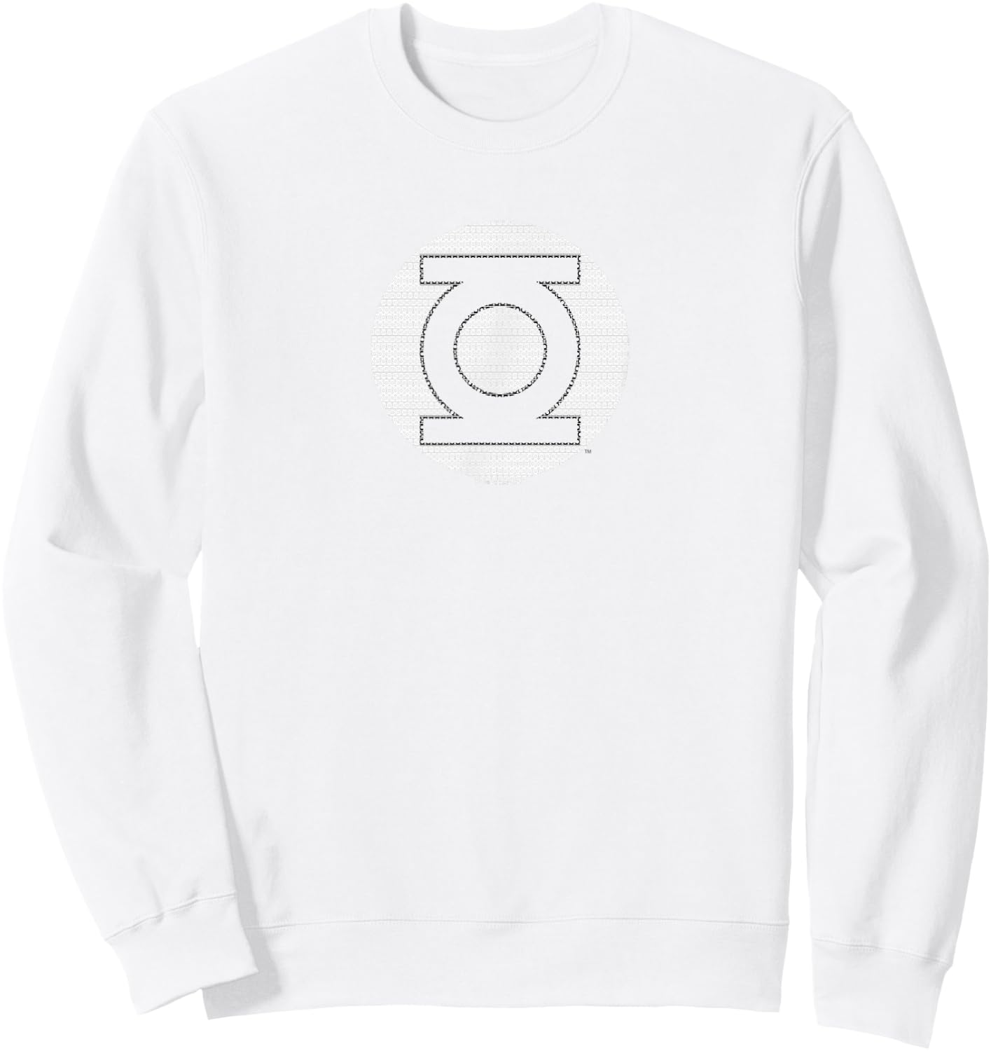 Green Lantern Little Logos Sweatshirt - Sweatshirt | White