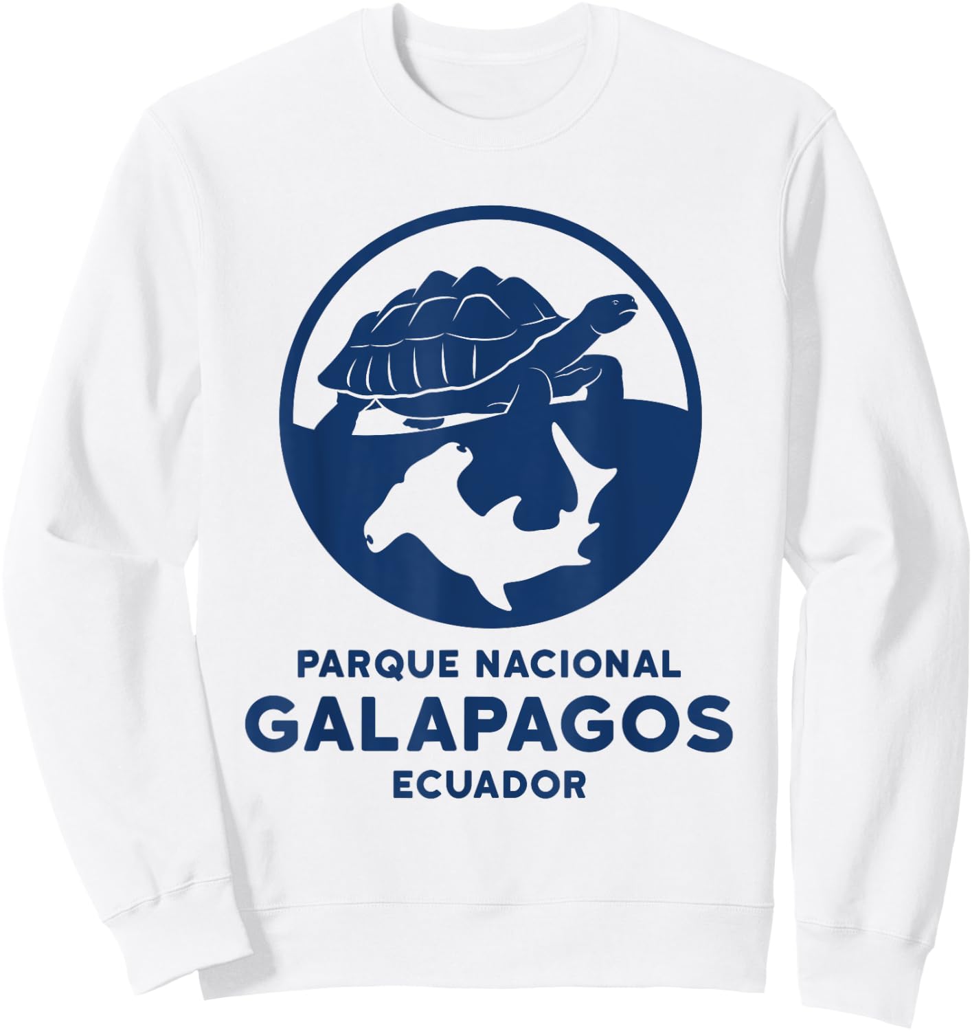 Galapagos National Park Shirt Ecuador Sweatshirt - Sweatshirt | White