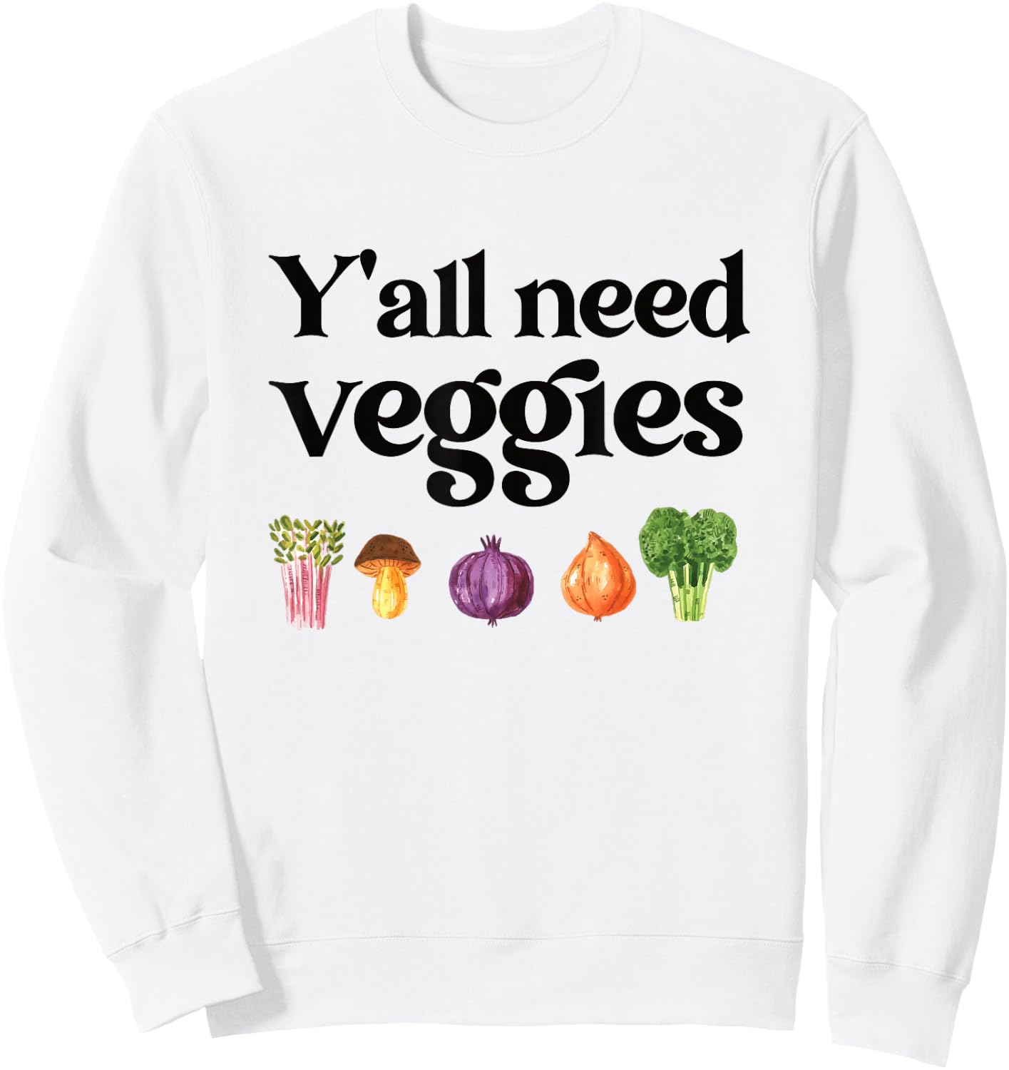 Funny Vegetables Dietitian Nutritionist Sweatshirt - Sweatshirt | White