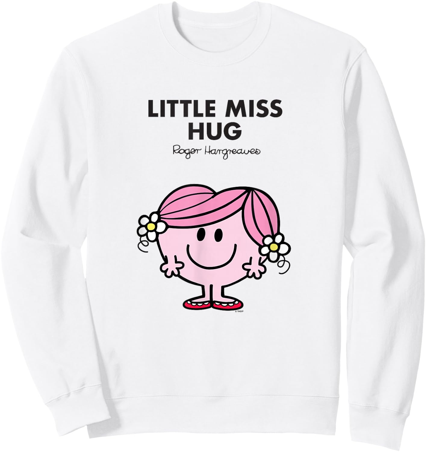 Mr. Men Little Miss Hug Sweatshirt - Sweatshirt | White