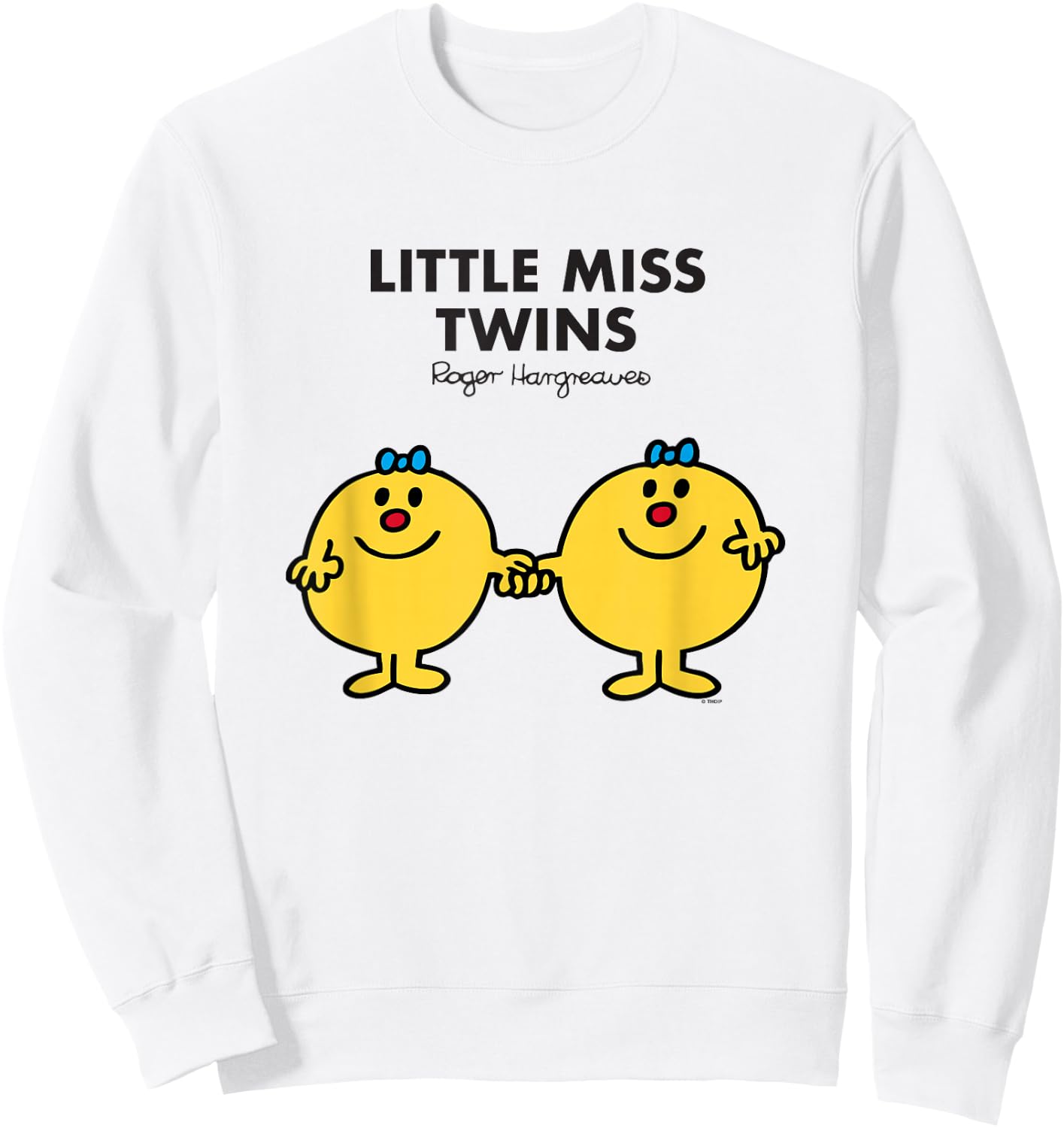 Mr. Men Little Miss Twins Sweatshirt - Sweatshirt | White