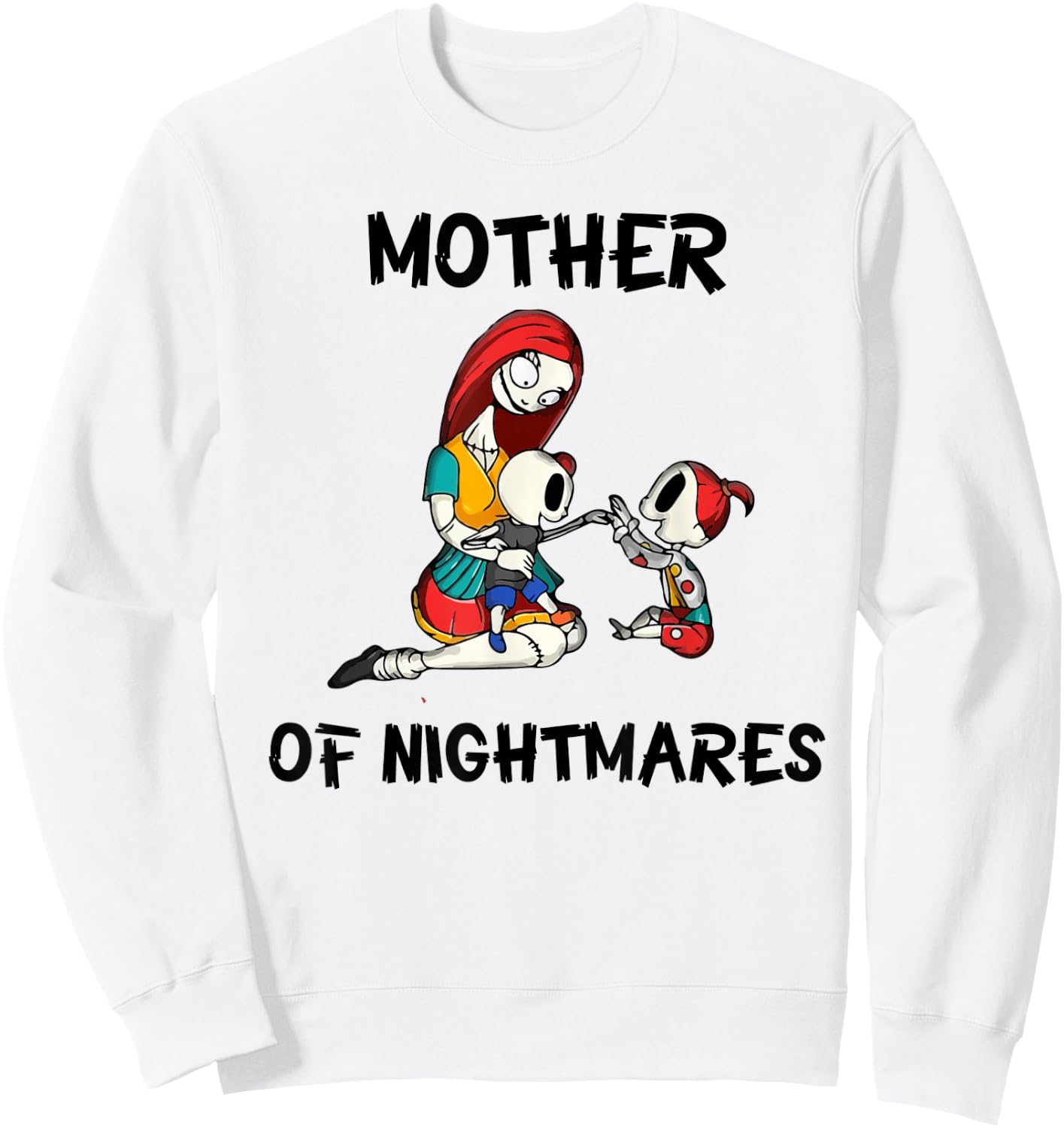 Mother of Nightmares Graphic Sweatshirt - Sweatshirt | White