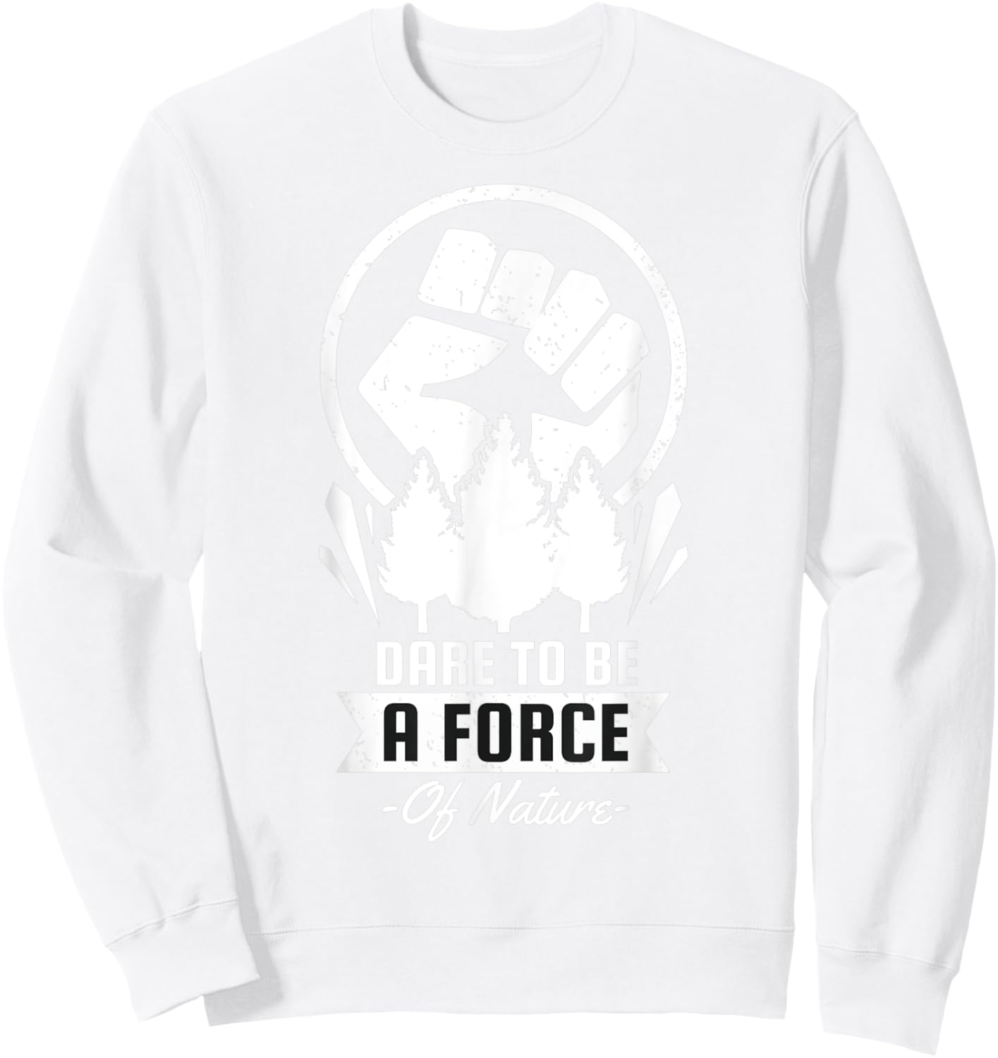 Force Of Nature Forest Conservation Sweatshirt - Sweatshirt | White