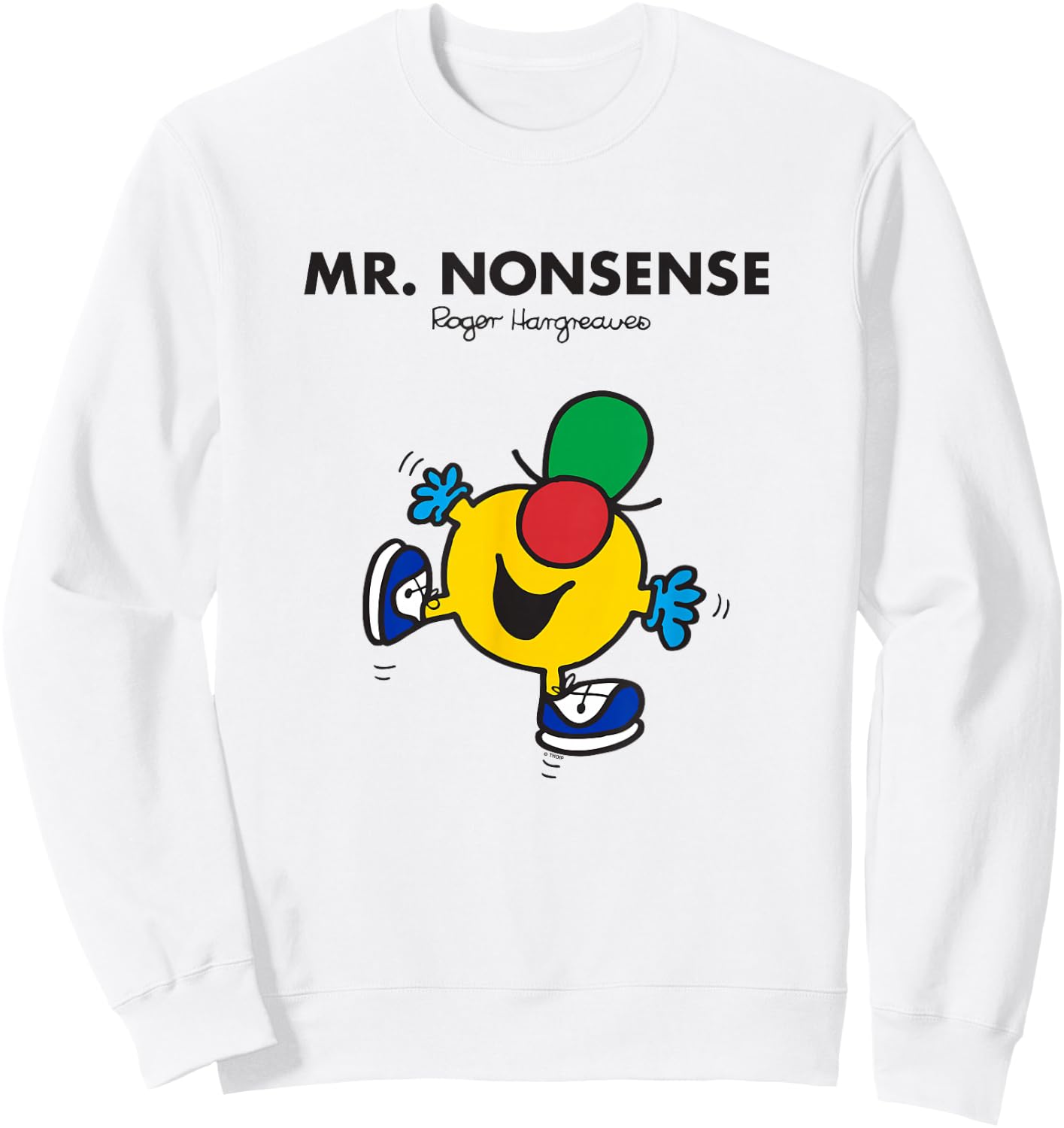 Mr. Men Mr. Nonsense Sweatshirt - Sweatshirt | White