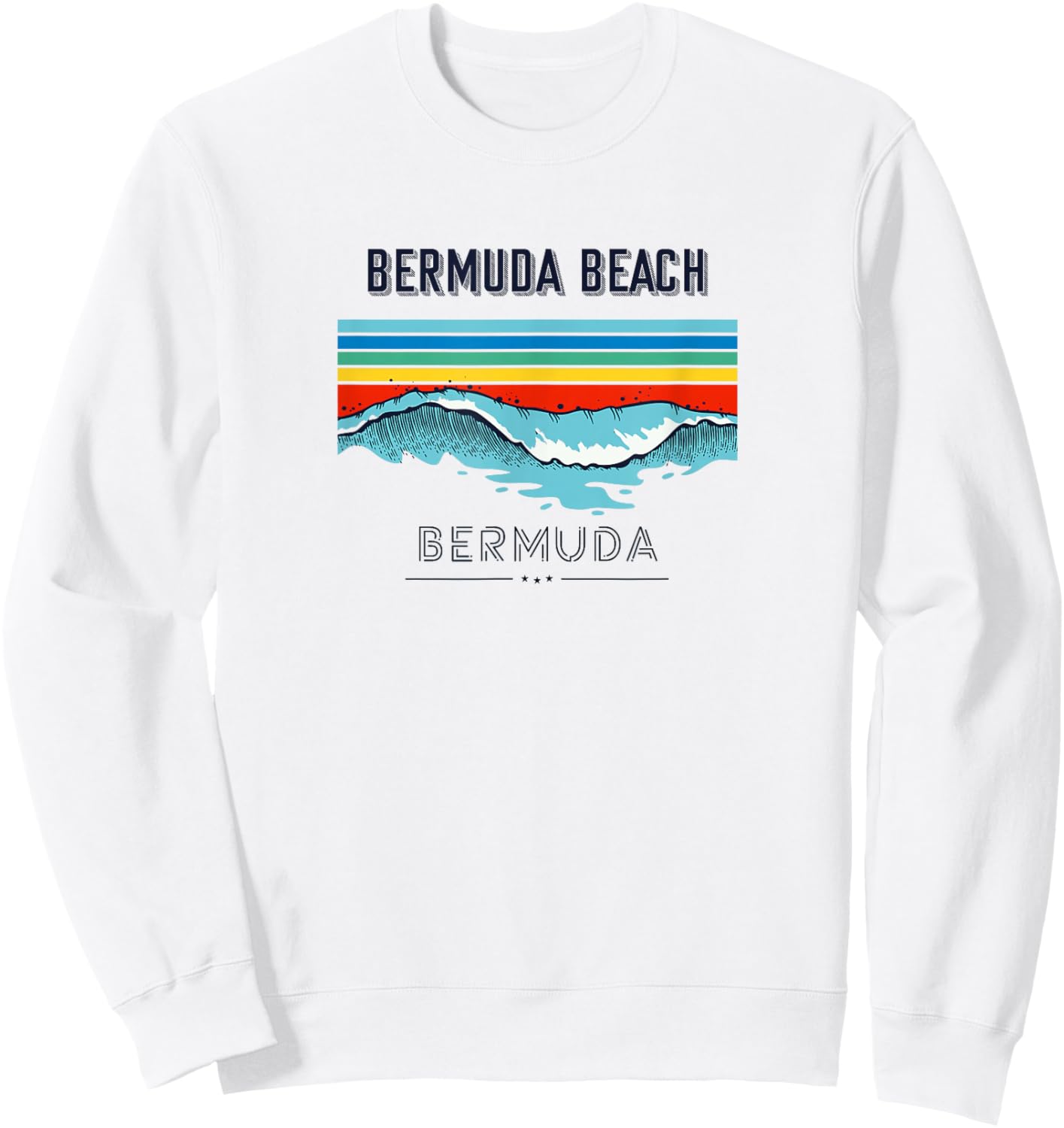Bermuda Beach Souvenir - Bermuda Reminder Women Kids Sweatshirt - Sweatshirt | White