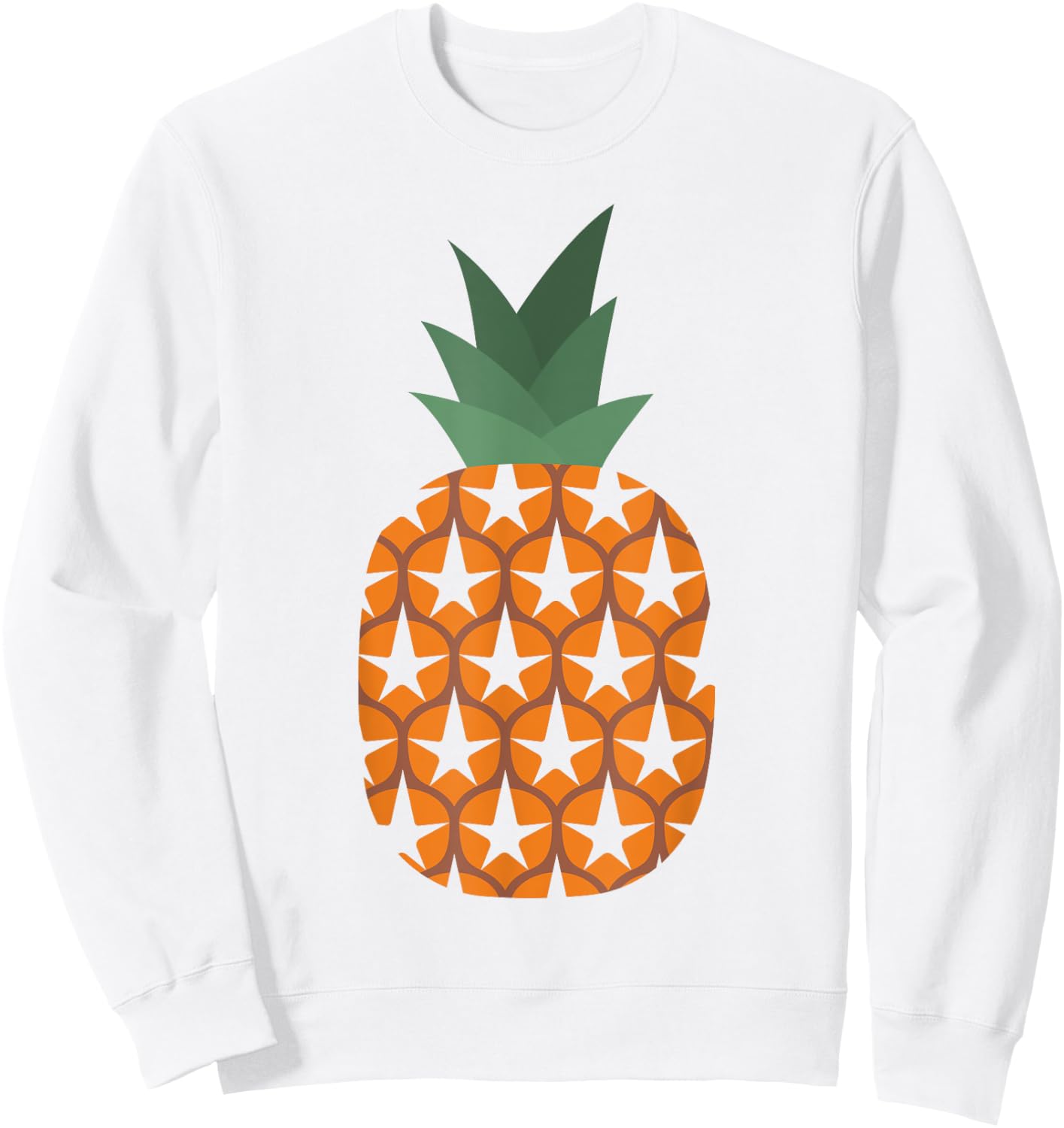 This is My pineapple Costume Yellow Funny Pineapple Costume Sweatshirt - Sweatshirt | White