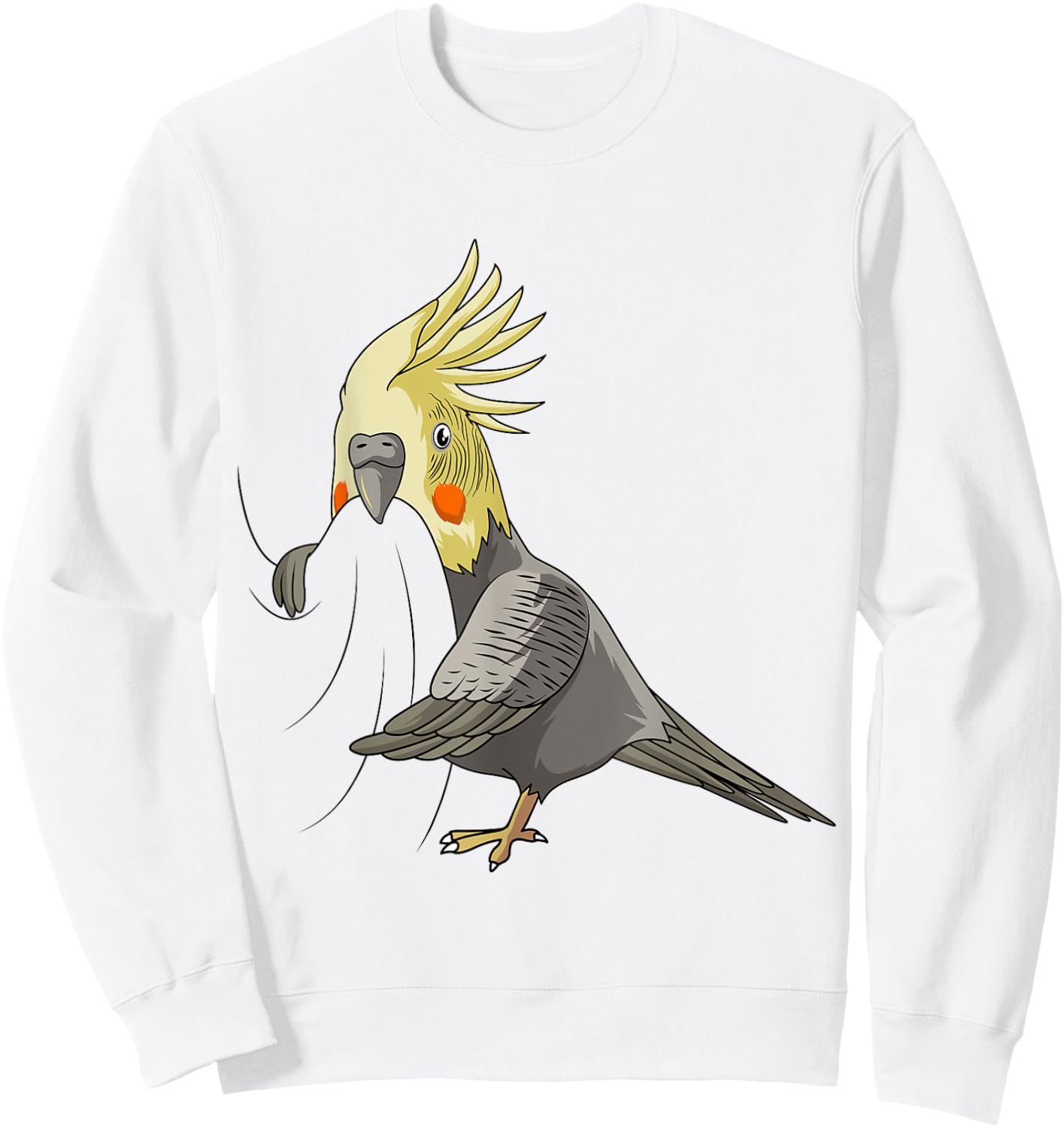 Cockatiel Lover Bird Lovers Women Kids Girl Sweatshirt - Sweatshirt | White