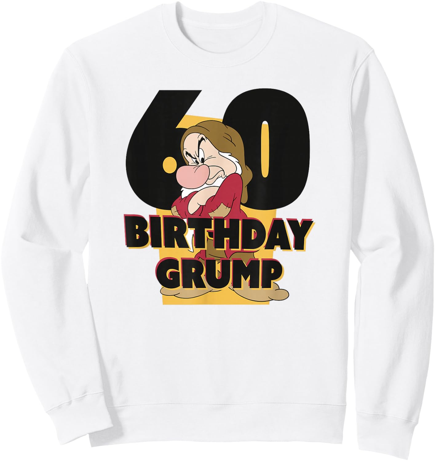 Disney Snow White Grumpy 60th Birthday Sweatshirt - Sweatshirt | White