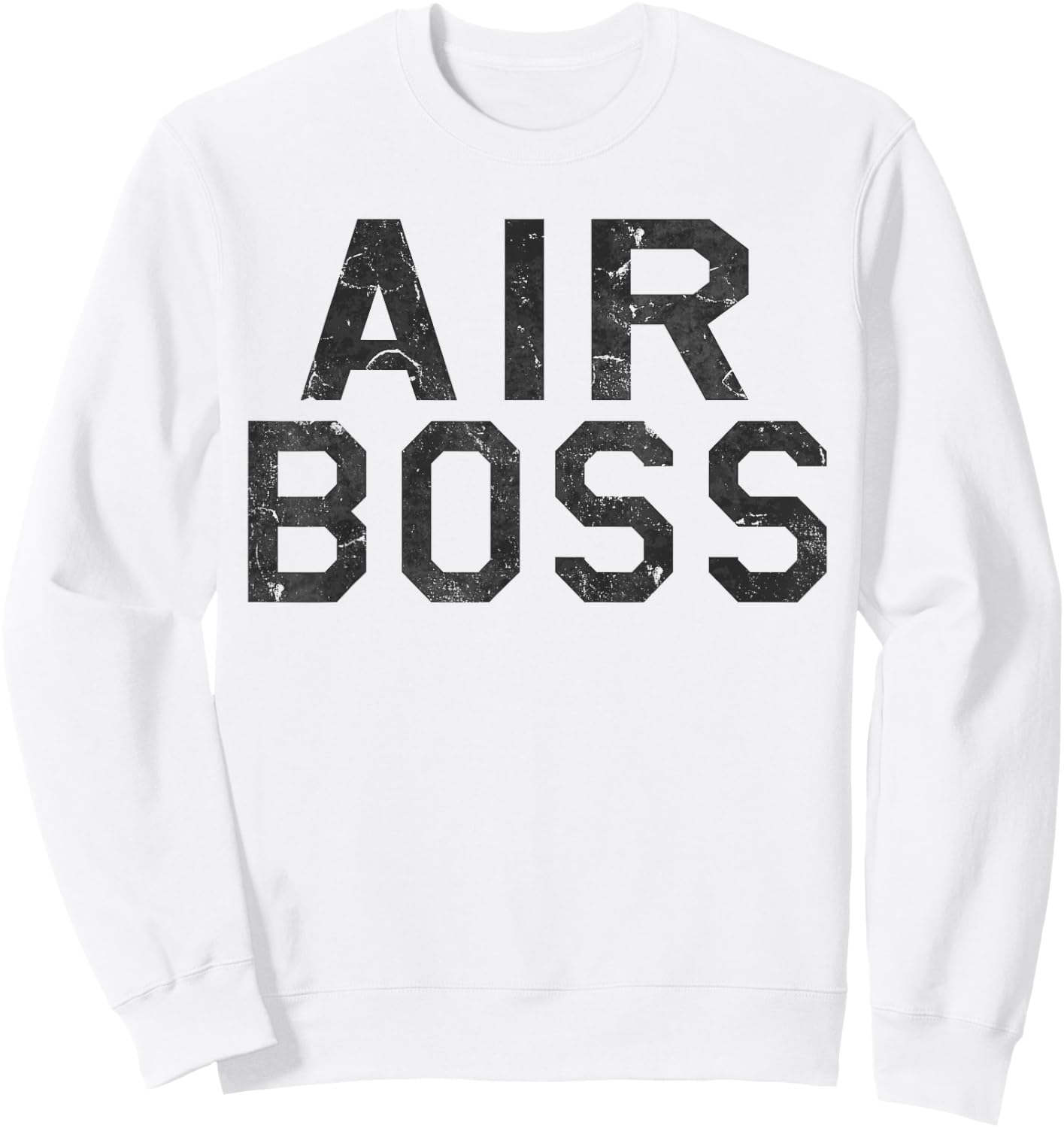 Air Boss Airshow and Aircraft Carrier Deck Boss Military Sweatshirt - Sweatshirt | White