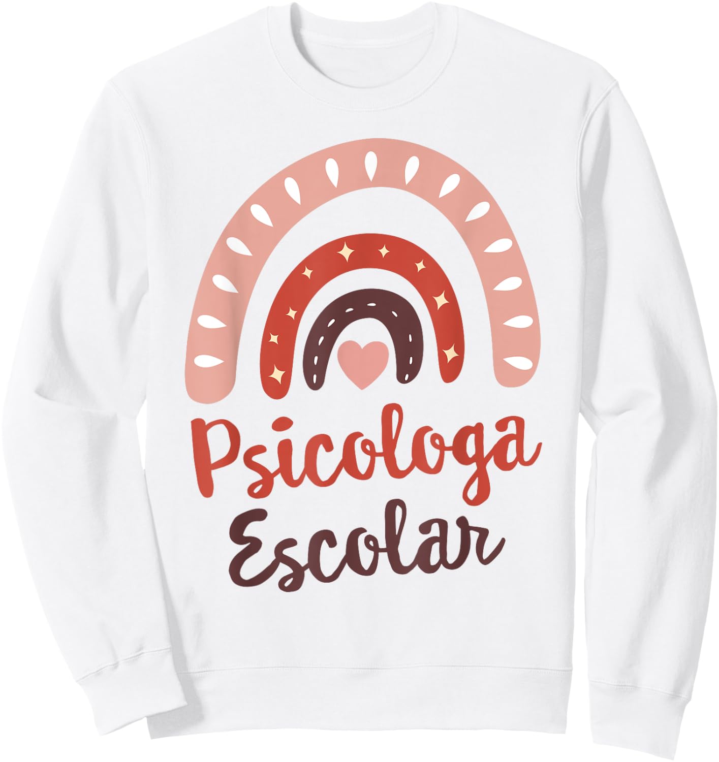 Bilingual School Psychologist Proud Latin Psicologa Escolar Sweatshirt - Sweatshirt | White