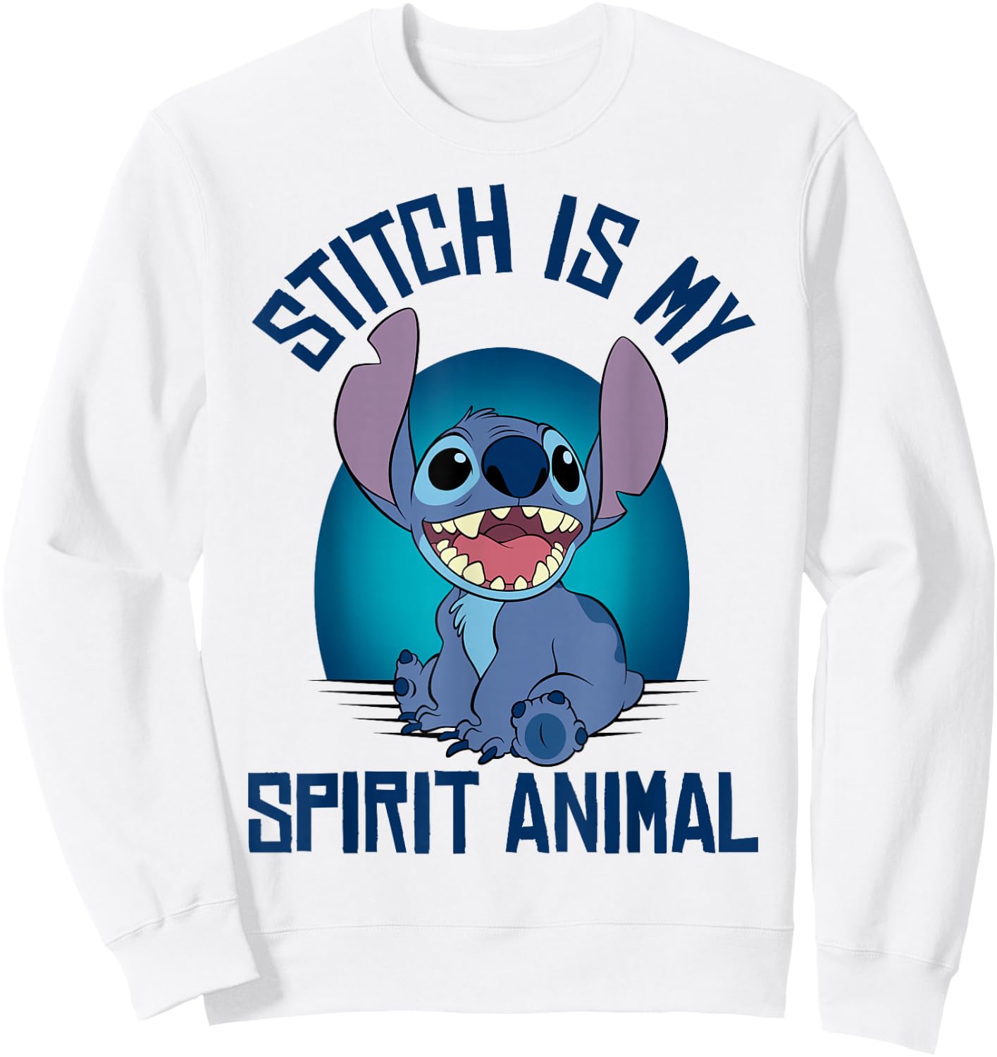 Disney Lilo & Stitch Spirit Animal Stitch Sweatshirt - Sweatshirt | White