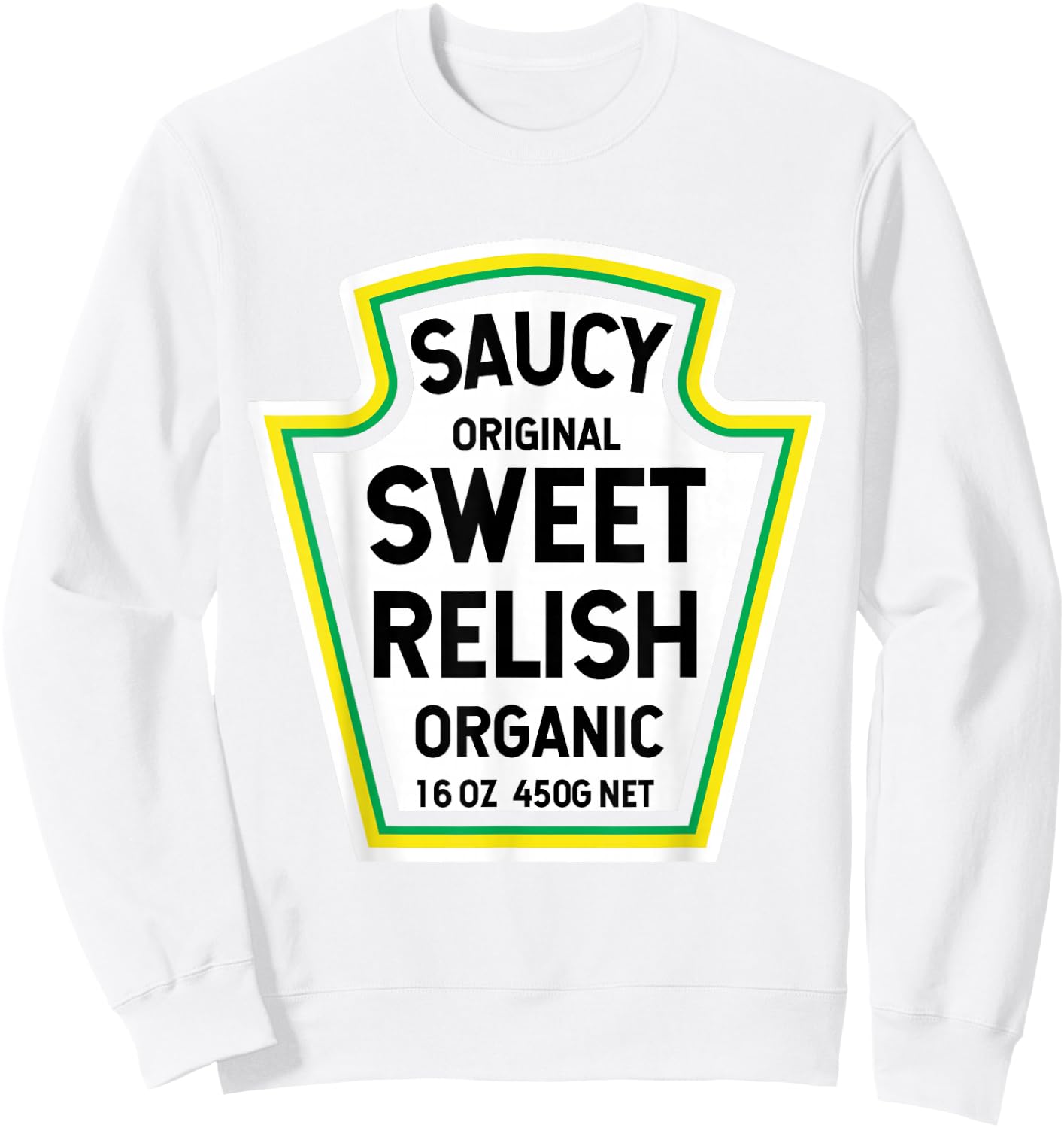 Sweet Relish Easy Halloween Costume Matching Group Couples Sweatshirt - Sweatshirt | White
