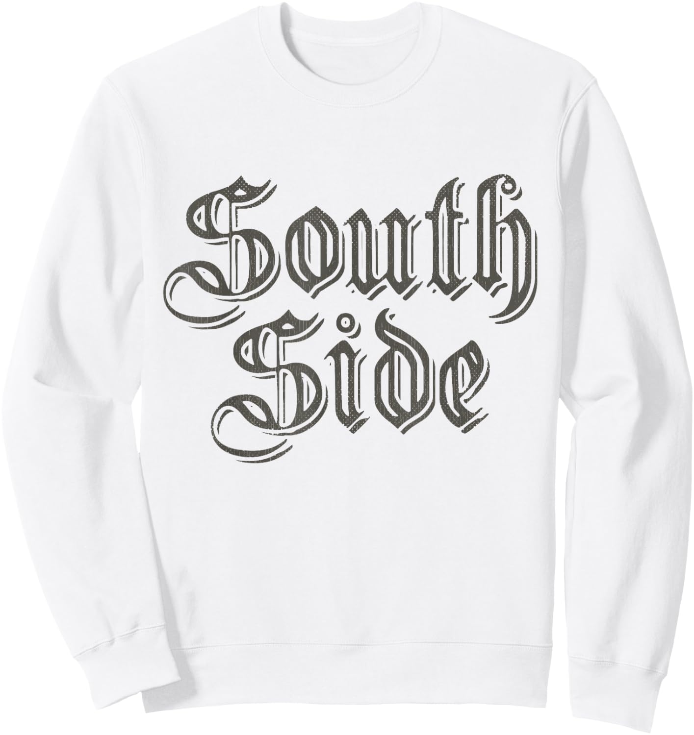 Classic SOUTH SIDE Chicago South Side Sweatshirt - Sweatshirt | White