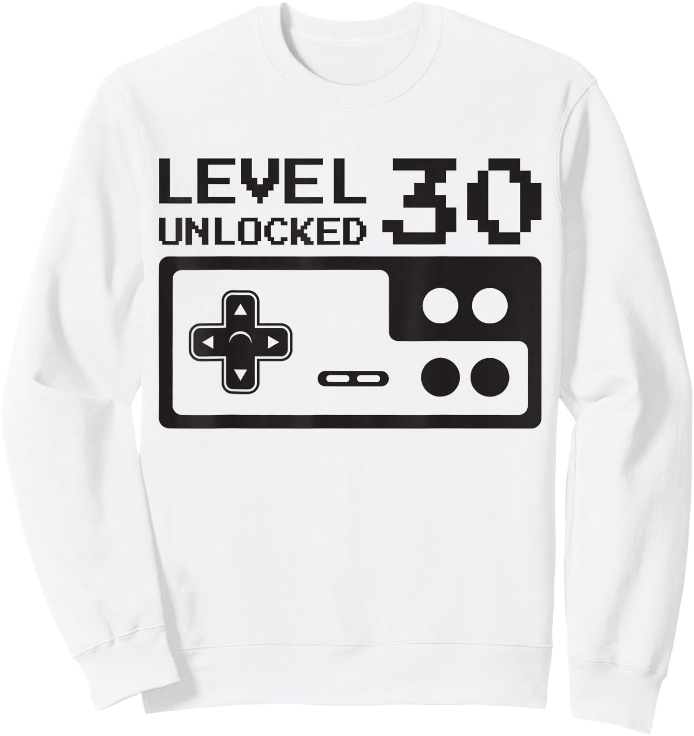30th Wedding Anniversary Wife & Husband 30 Years Marriage Sweatshirt - Sweatshirt | White