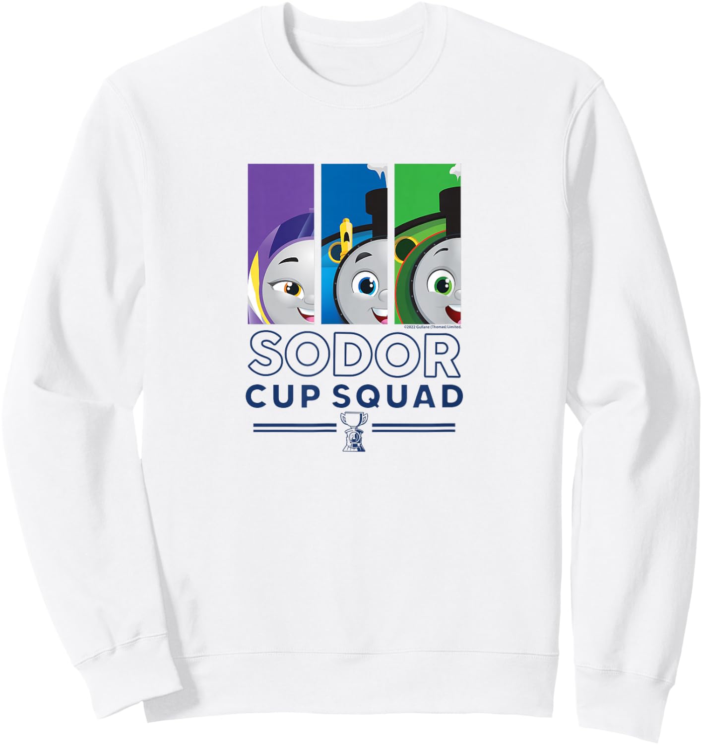 Thomas & Friends Sodor Cup Squad Sweatshirt - Sweatshirt | White